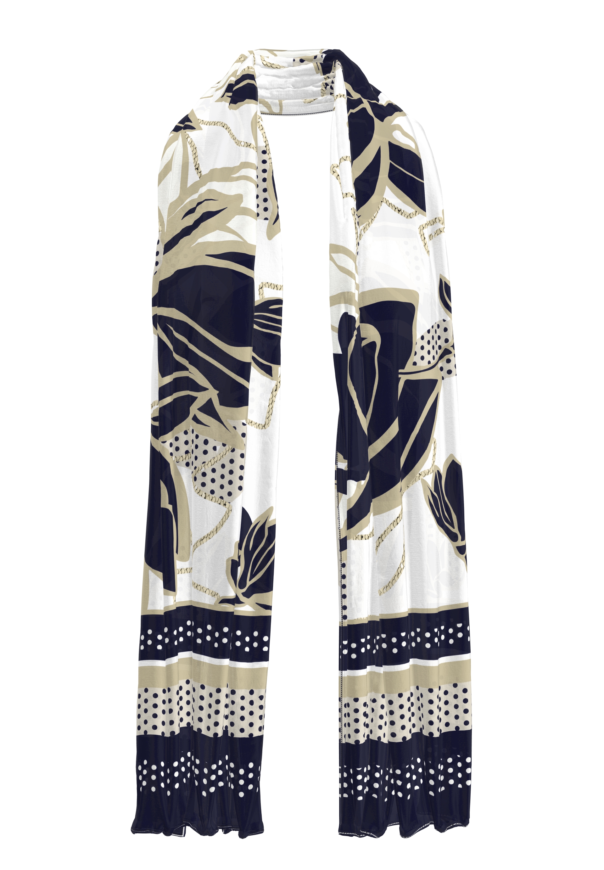 Modisches Tuch in charmantem Dessin Modisches Tuch in charmantem Dessin - Produktbild 2