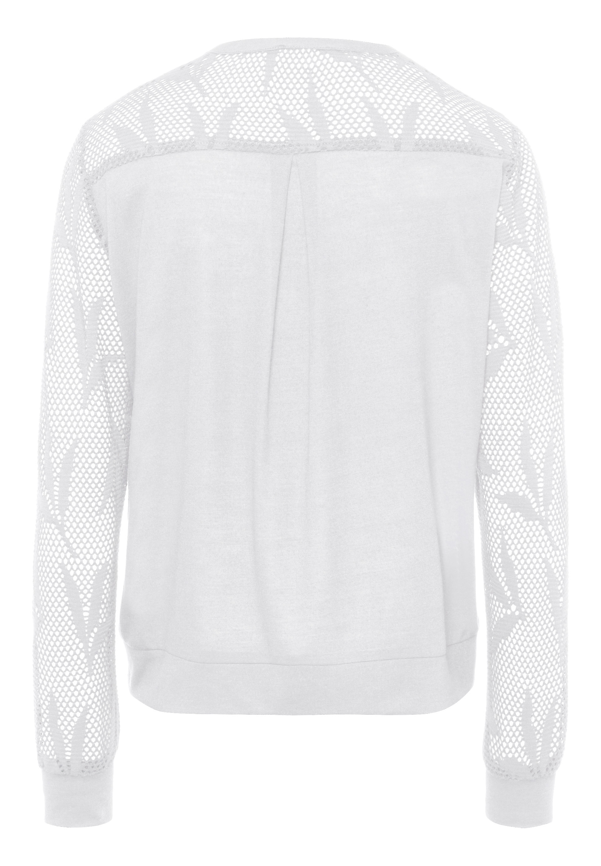 Jacke im Blousonstil mit elastischer Lochspitze - Bild 2