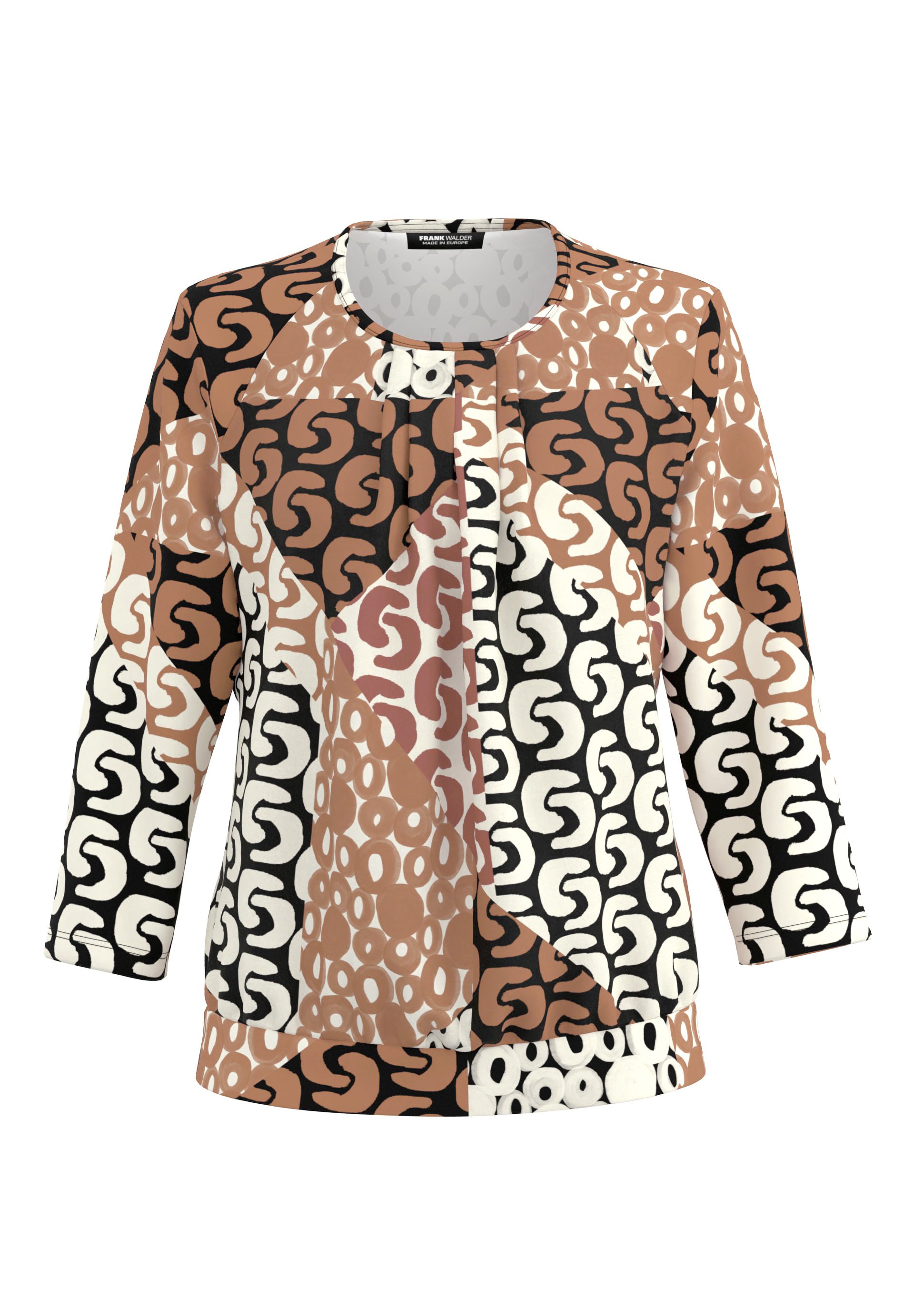 Blouse shirt With distinctive pleats - Product Image 1