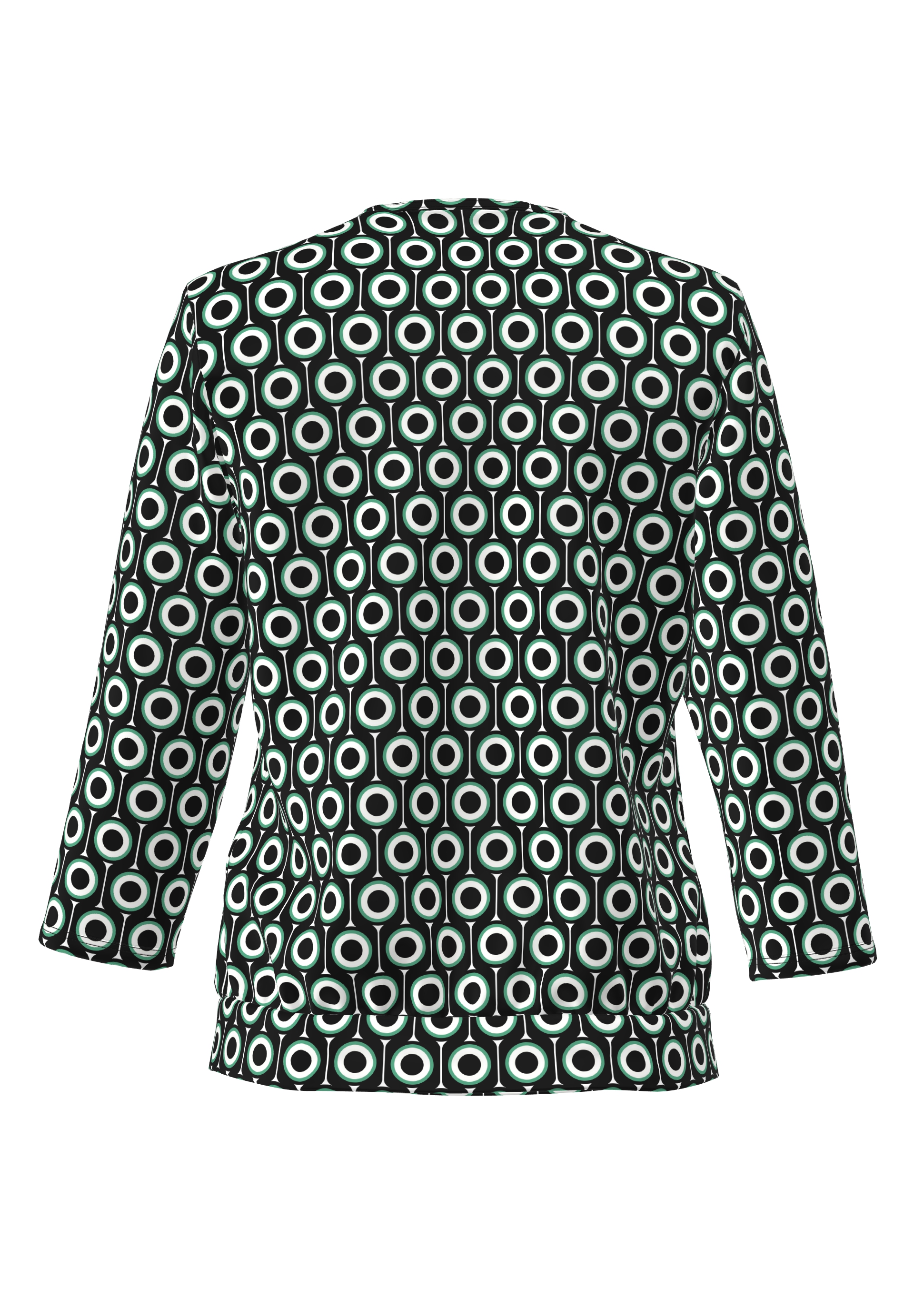 Blusenshirt mit modernem Dessin - Bild 2