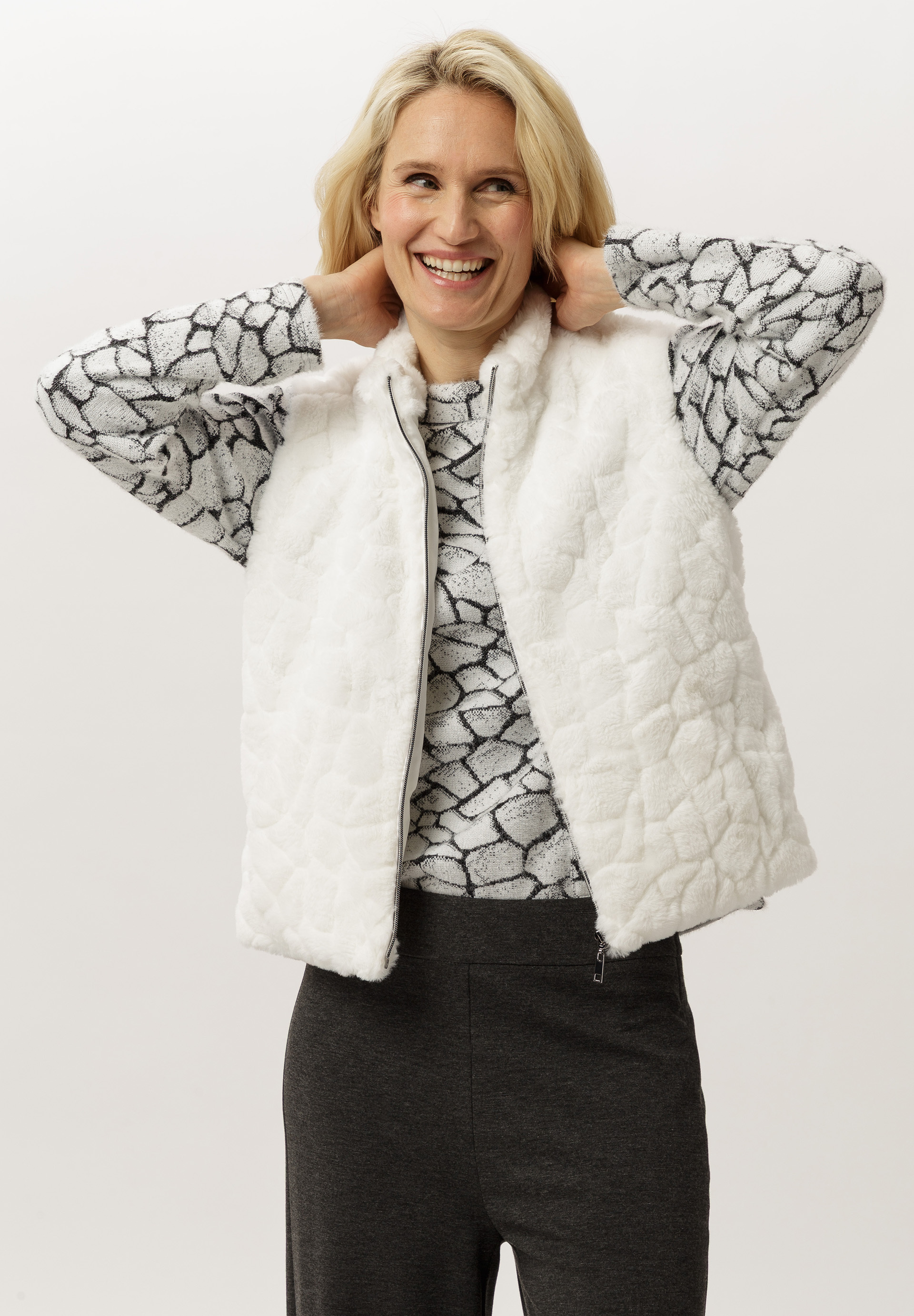 Fur waistcoat With style Fur waistcoat With style