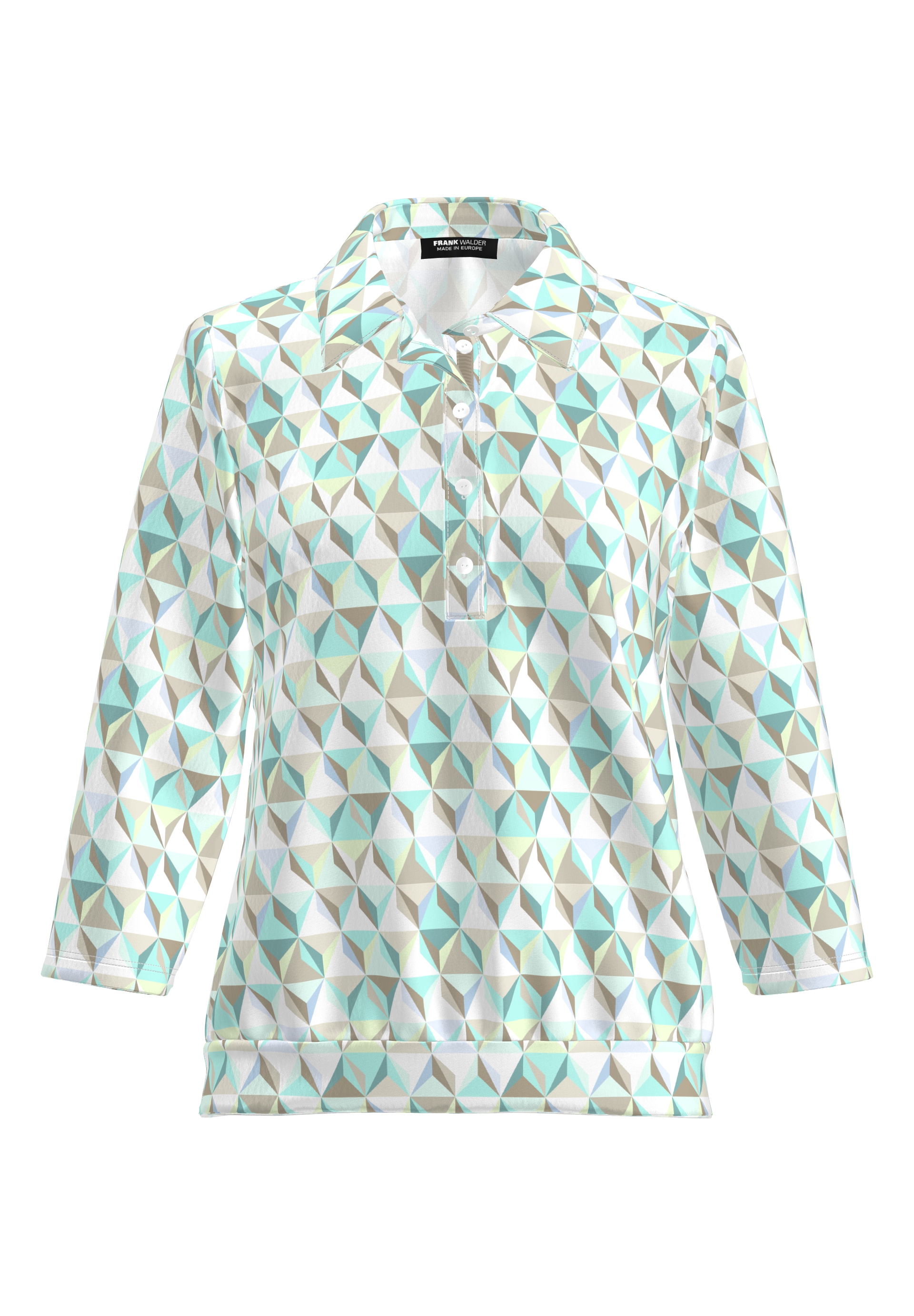 Polo shirt made from Ecovero viscose - Bild 1 Polo shirt made from Ecovero viscose - Bild 1