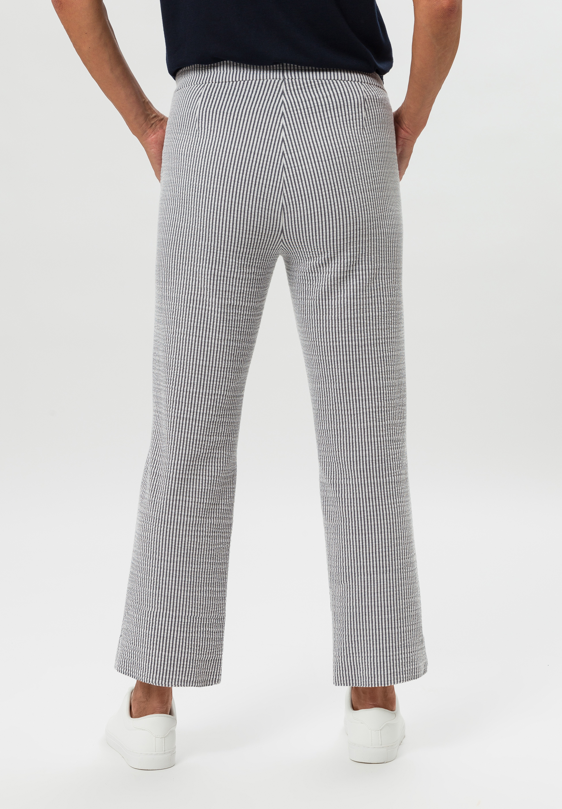 Trousers in modern seersucker - Bild 2 Trousers in modern seersucker - Bild 2