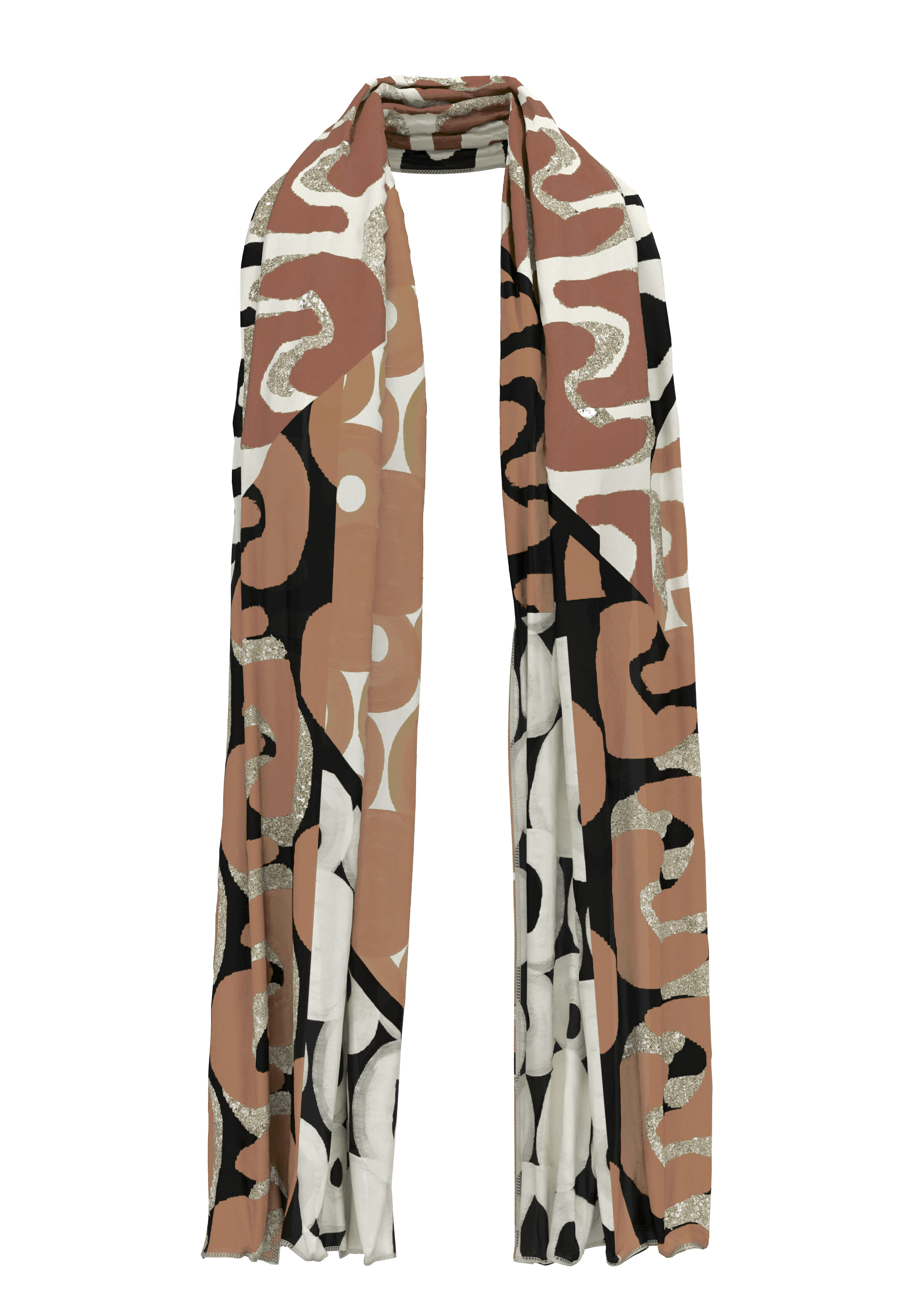 Tuch im aparten Graphikprint - Produktbild 1