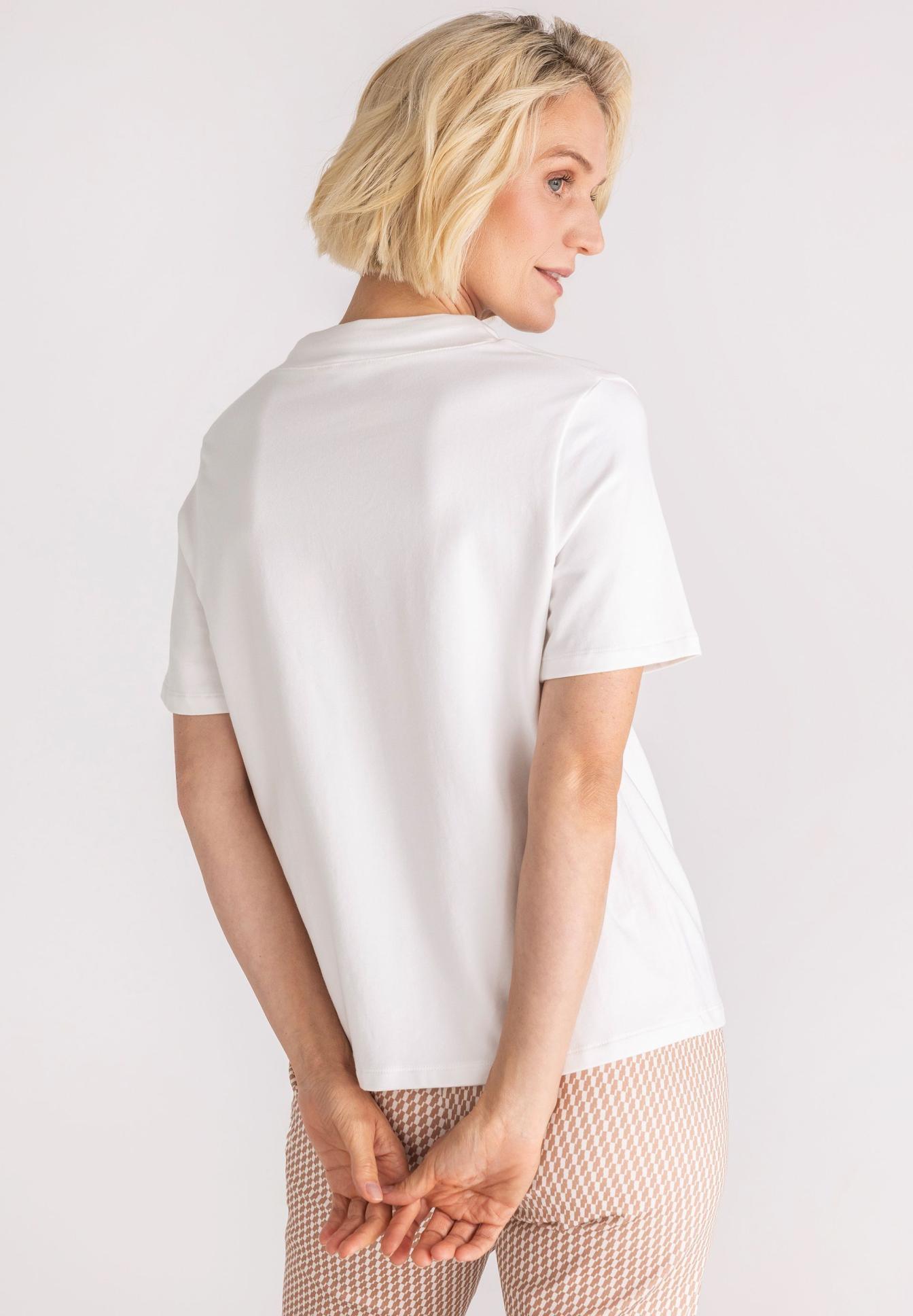 T-Shirt, Kurzarm, Weiß, Basis-Top, Locker, weißes T-Shirt, kurzarm, baumwolle?, Kleidung, unterwäsche?, T-Shirt, Kurzarm, Weiß, Baumwolle, Plain