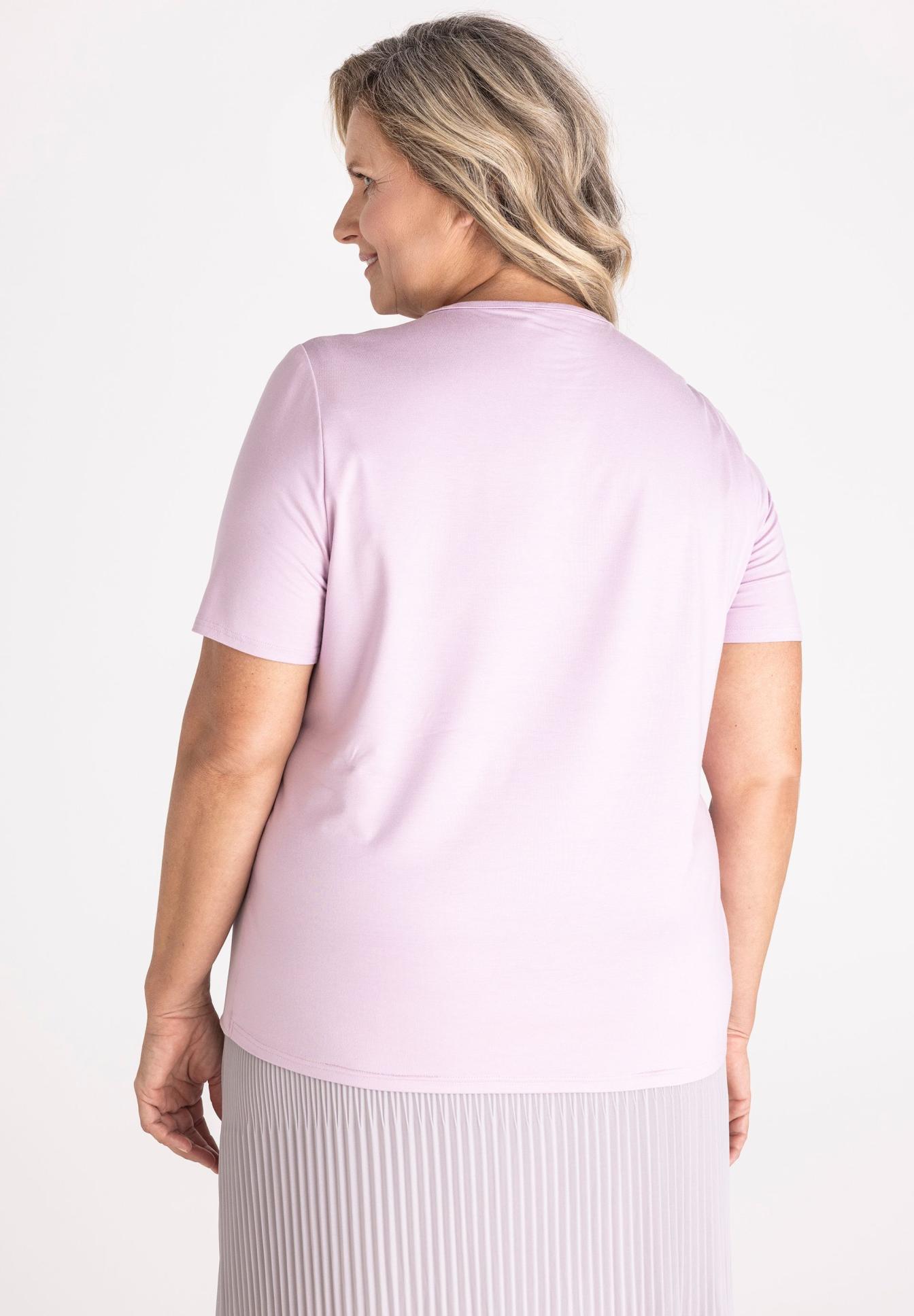 T-shirt, Kurzarm, Rosa, jersey, lässig, T-Shirt, Kurzarm, Rundhals, Pastell, unifarben, t-shirt, kurzarm, rosa, hellrosa, baumwollmix, t-shirt, kurzarm, pink, einfarbig, casual, Lila T-Shirt, Kurzarm, Rundhals, einfarbig, weite Passform