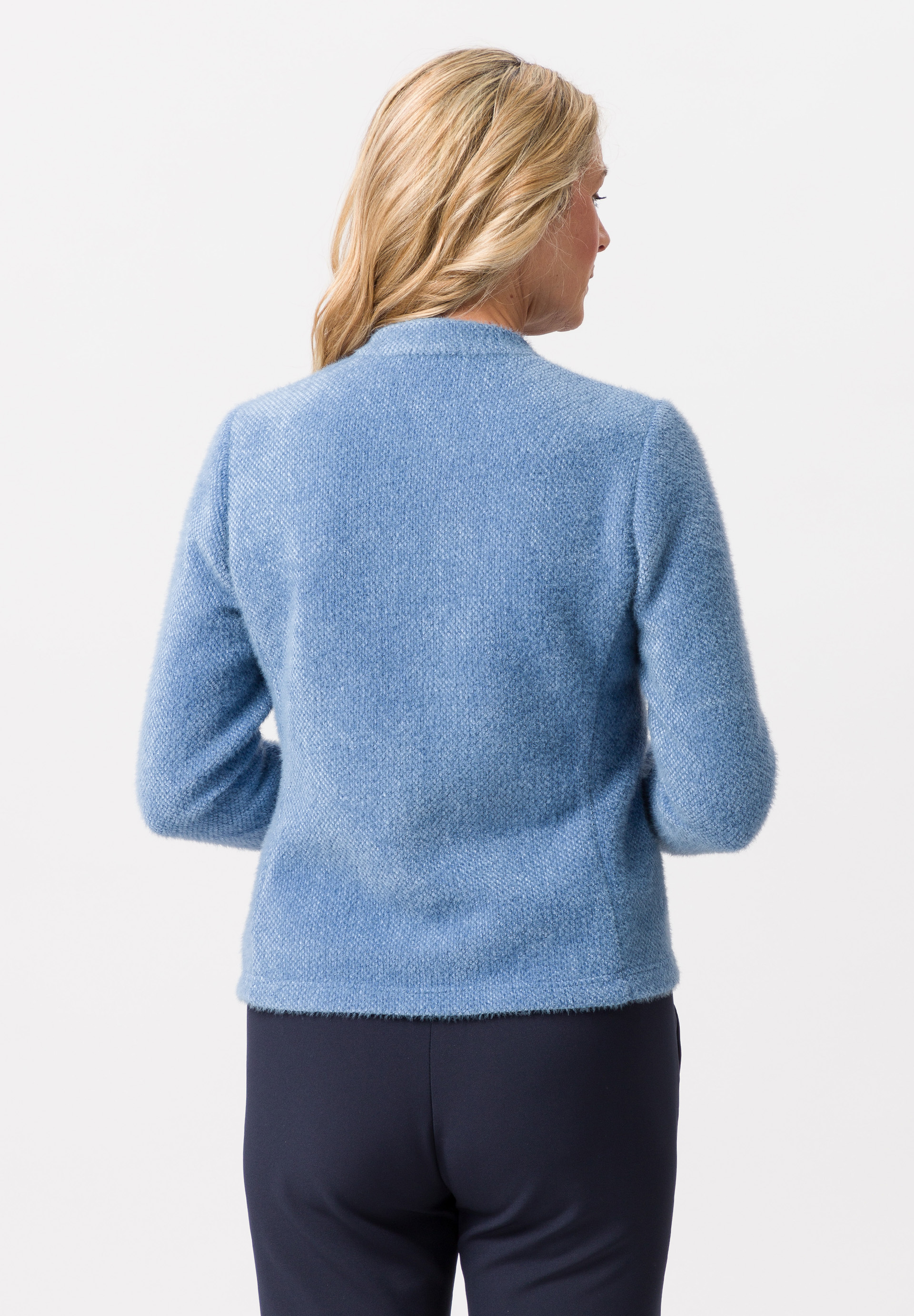Cardigan with soft mesh - Bild 2