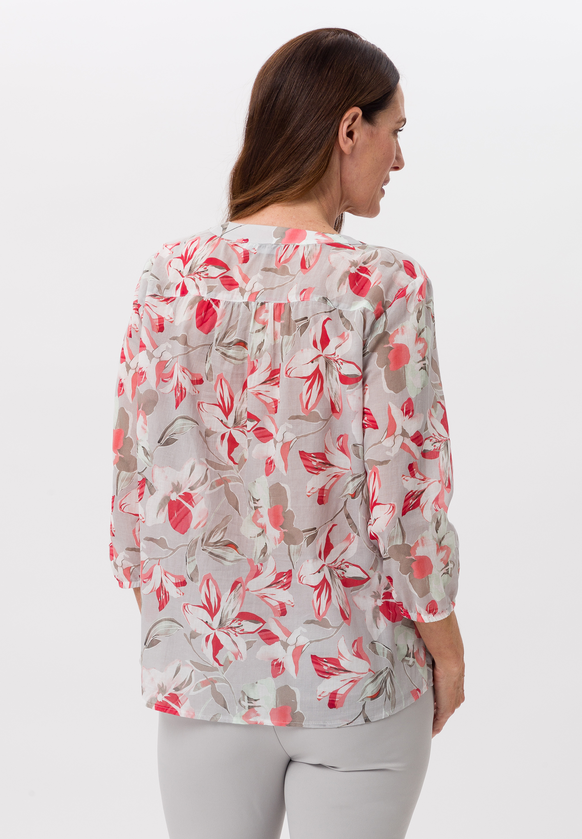 Bluse im floralen Alloverprint - Bild 2