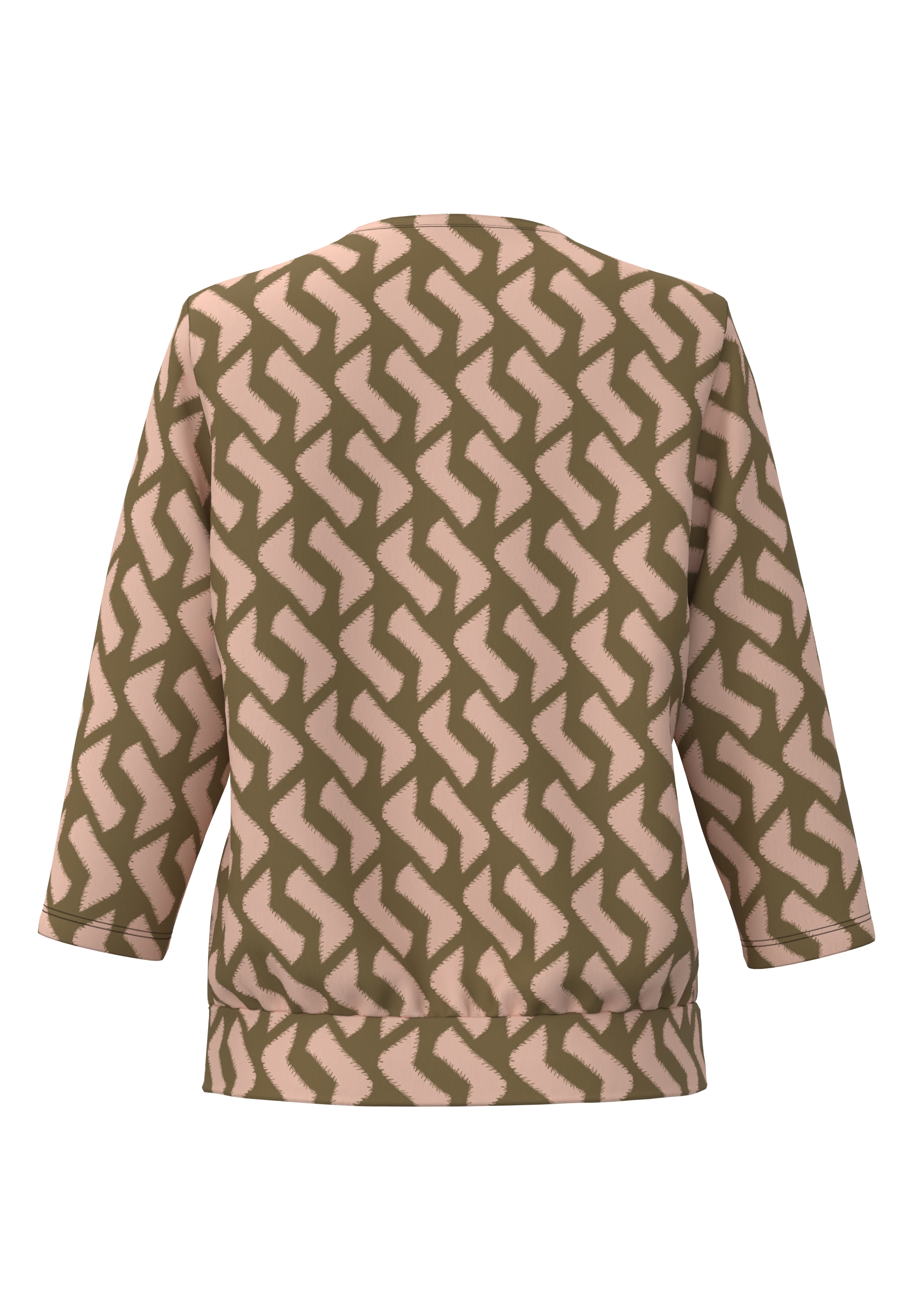 Blusenshirt mit Faltendetail im Vorderteil - Produktbild 2