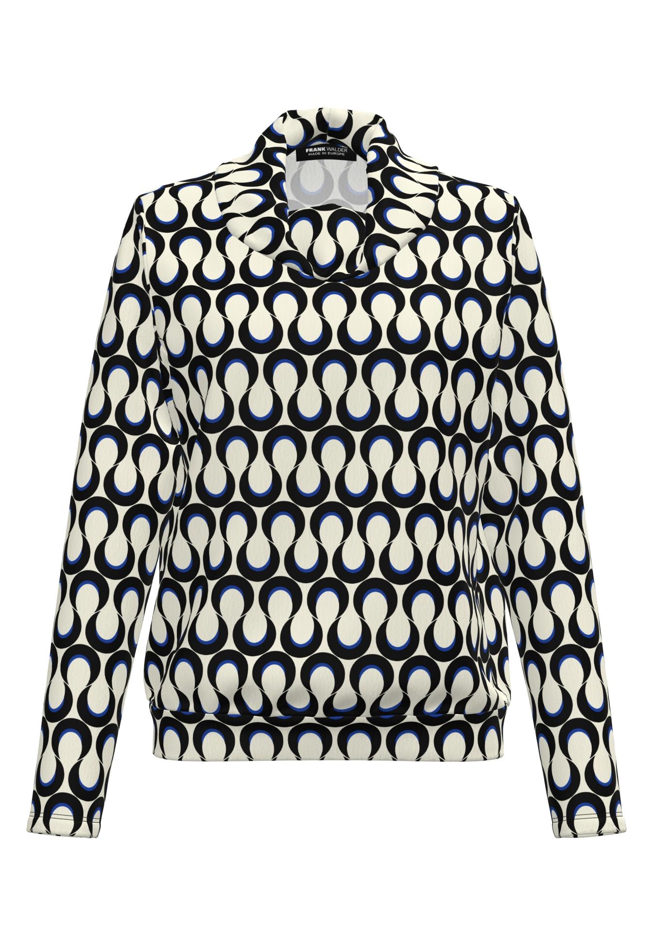 Shirt With a loose turtleneck - Product Image 1
