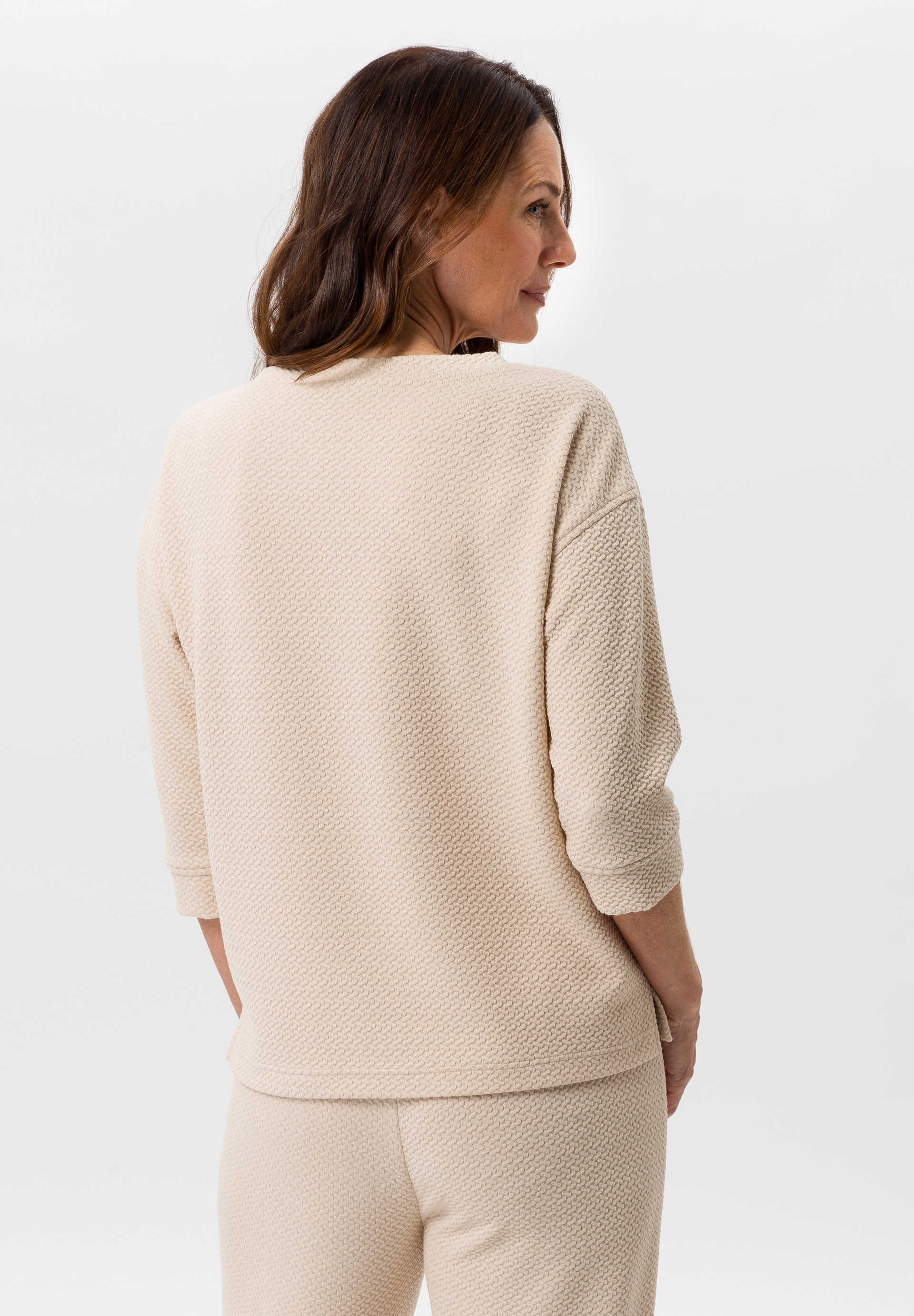 Shirt mit Struktur und Oversize Passform - Bild 2