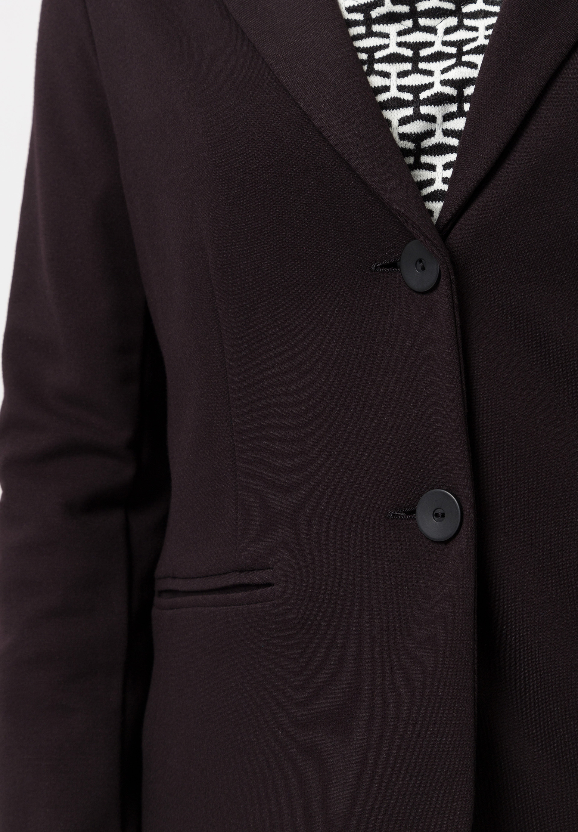 Blazer aus softem Jeresy - Bild 4