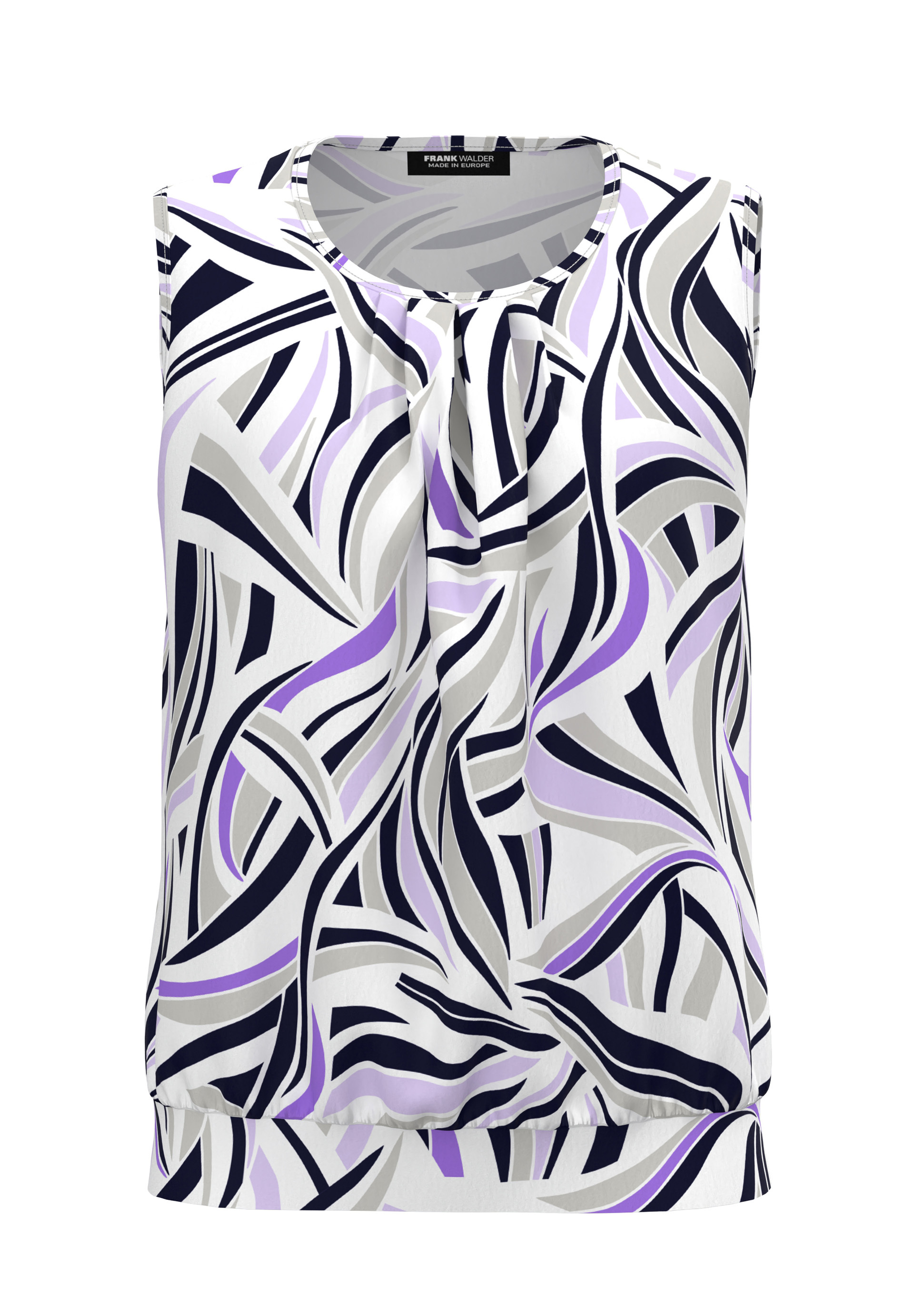 Shirttop mit modernem Print - Produktbild 1