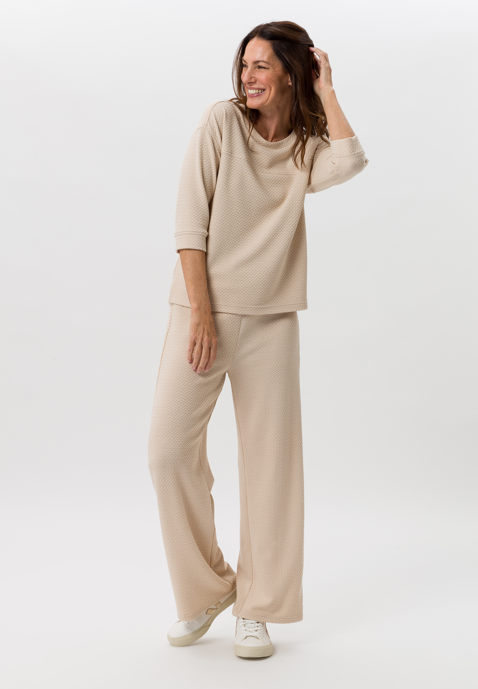 Shirt mit Struktur und Oversize Passform - Produktbild 2