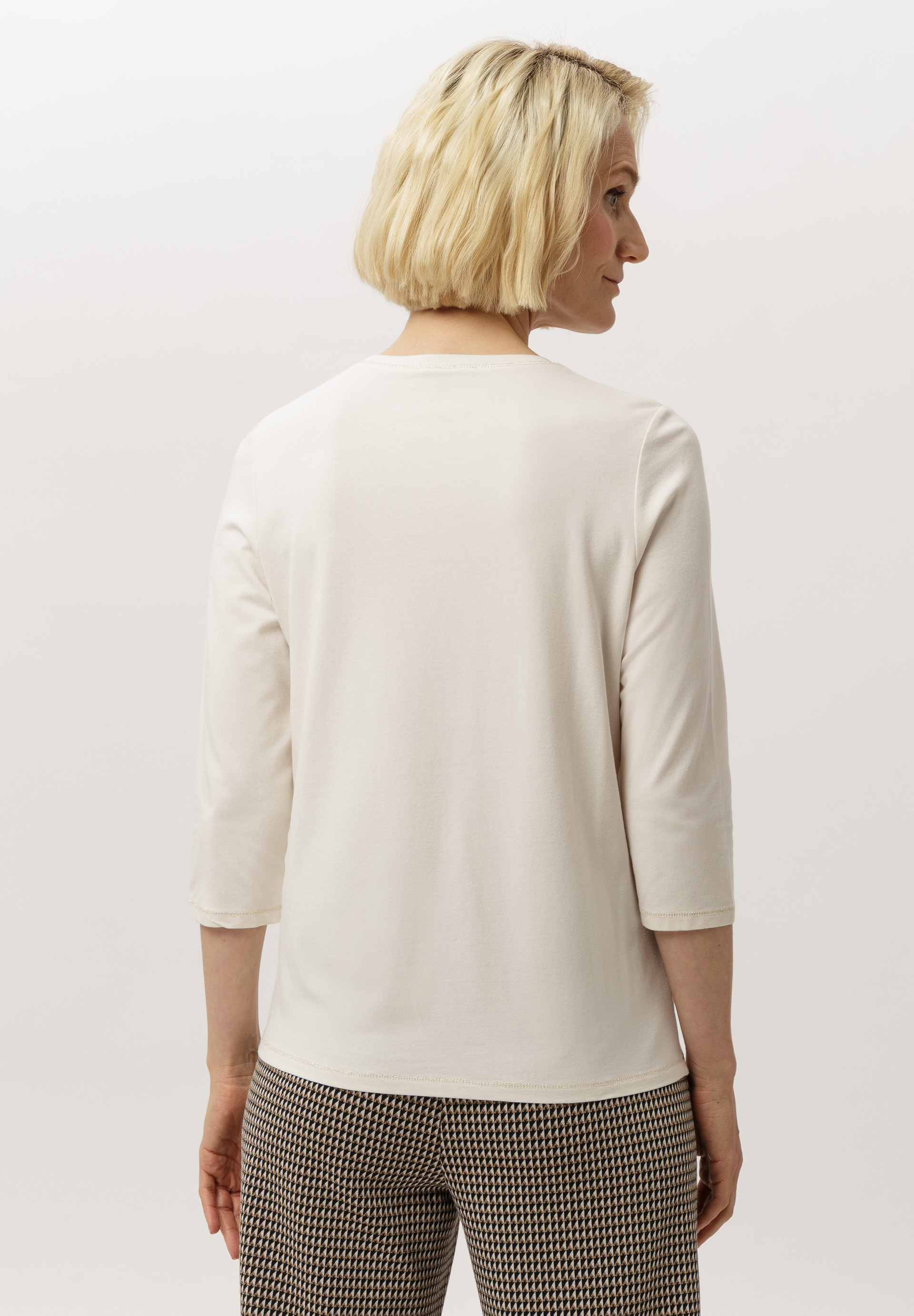 Bluse, Langarm, Ärmel, Blond, Person