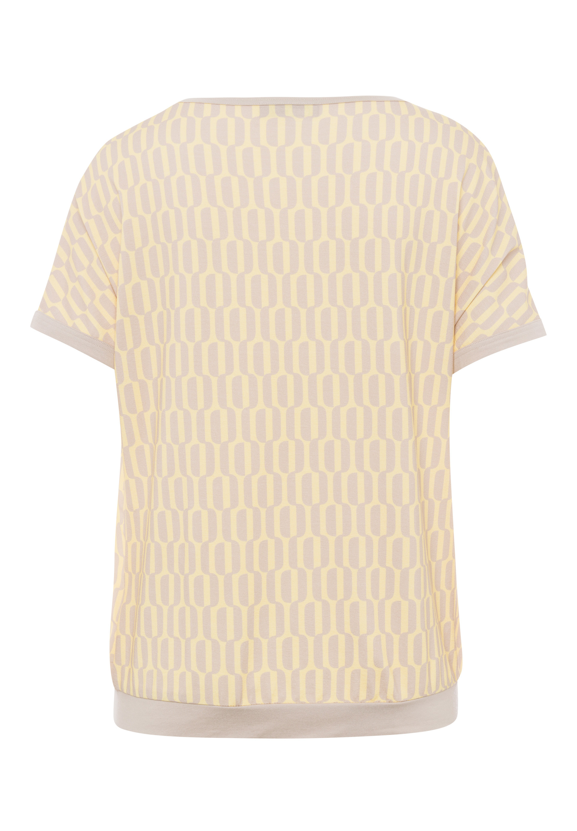 Blusenshirt im Material Mix - Bild 2