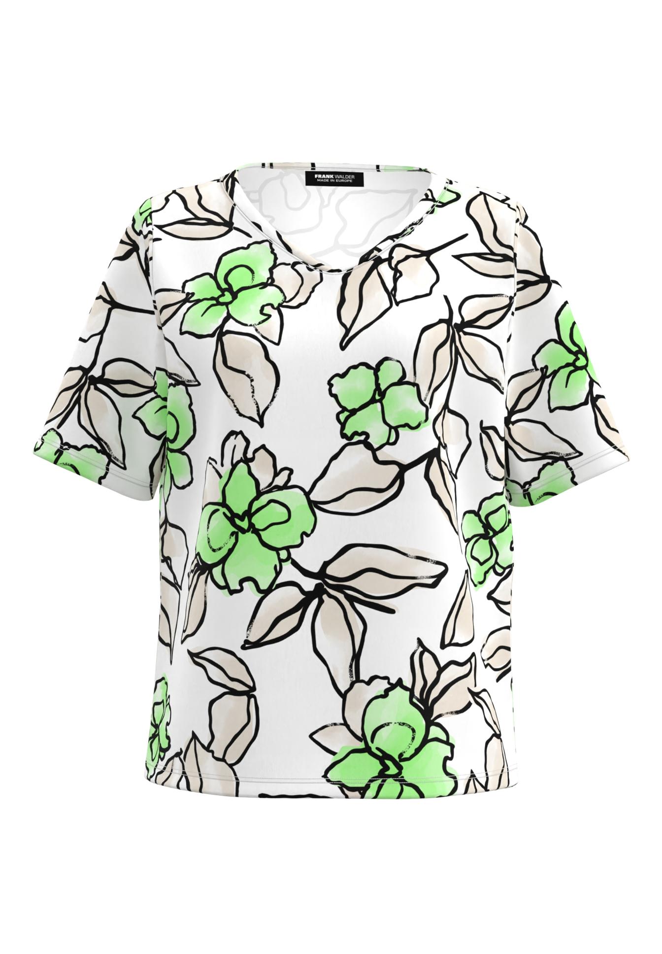 T-Shirt mit Blumenprint - Produktbild 1