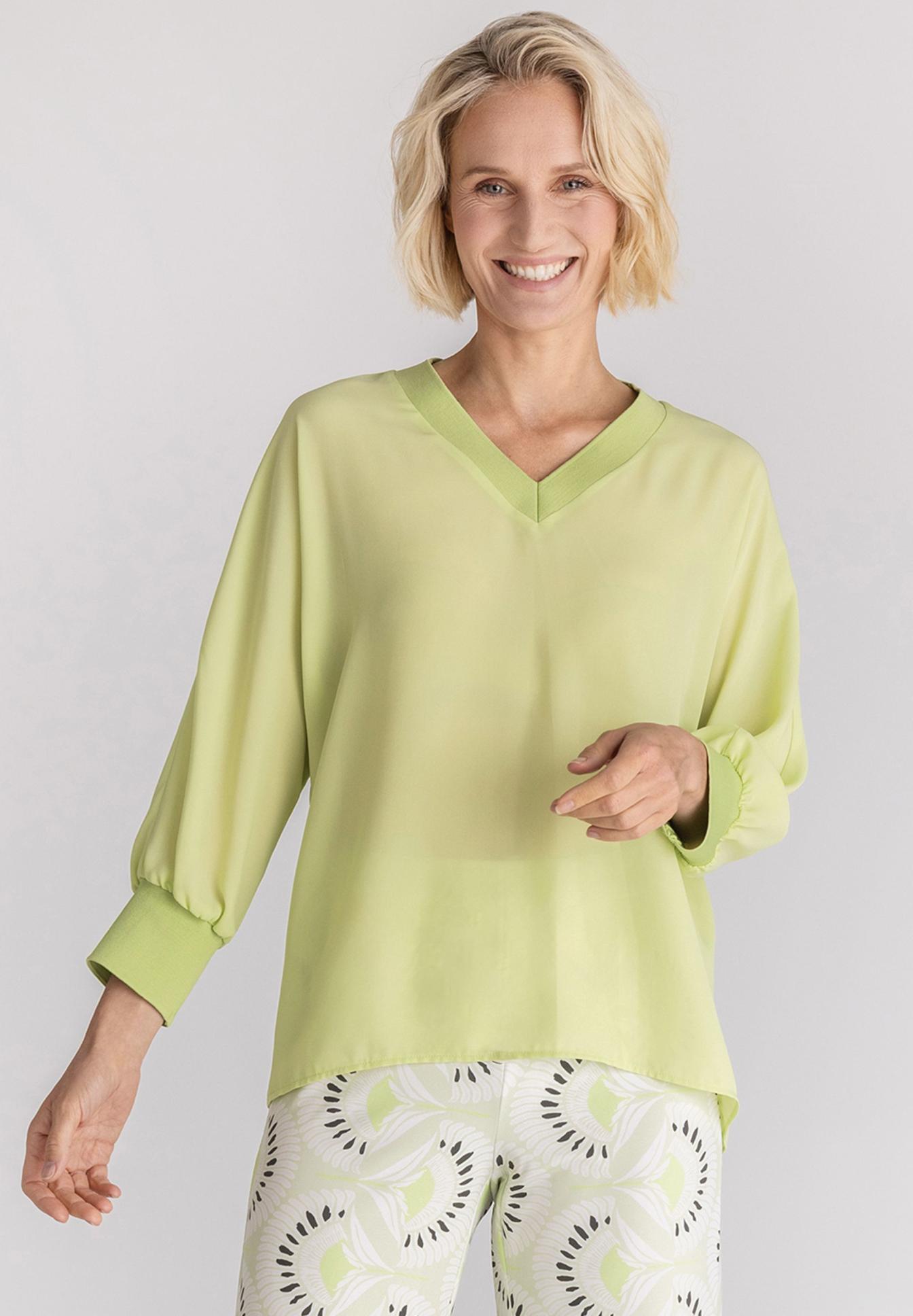 FRANK WALDER Kimonobluse ELEMENTS - Produktbild 1