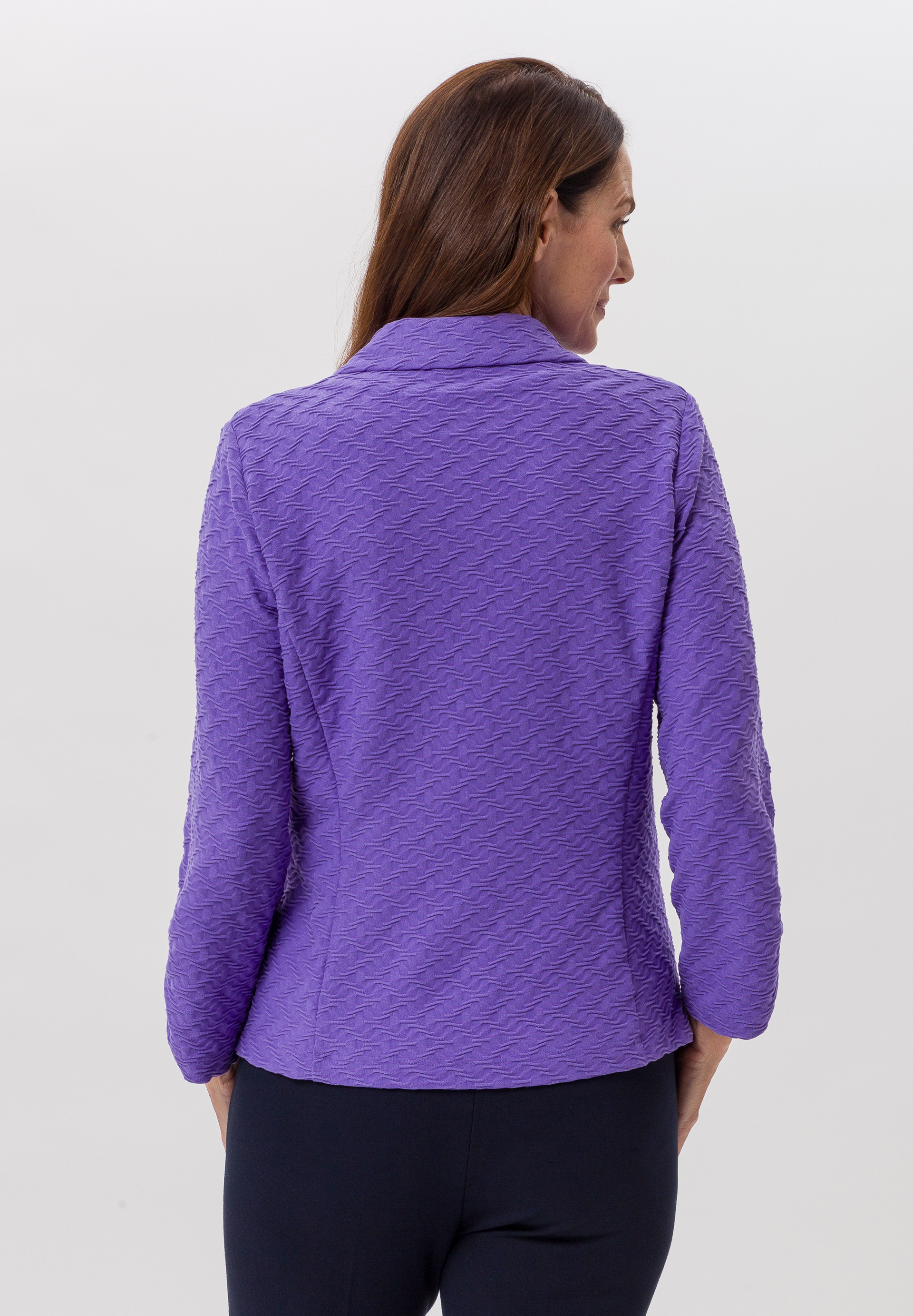 Blazer made from textured jersey - Bild 2 Blazer made from textured jersey - Bild 2