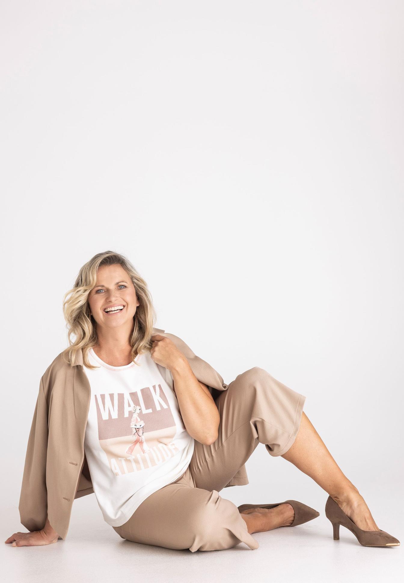 Bekleidung, Pants, Mantel, Shirt, HighHeel