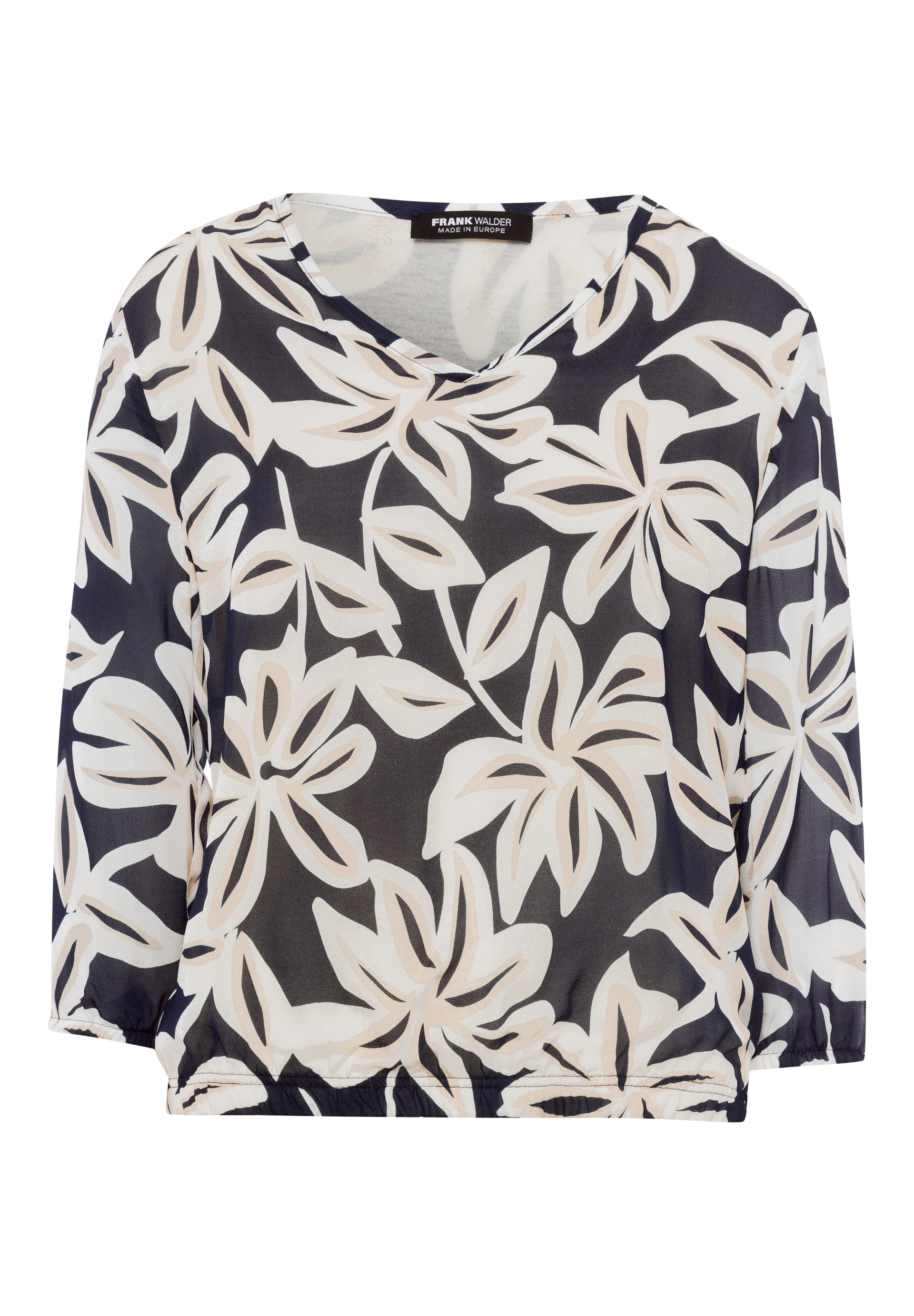 Print blouse with loving details - Bild 1 Print blouse with loving details - Bild 1