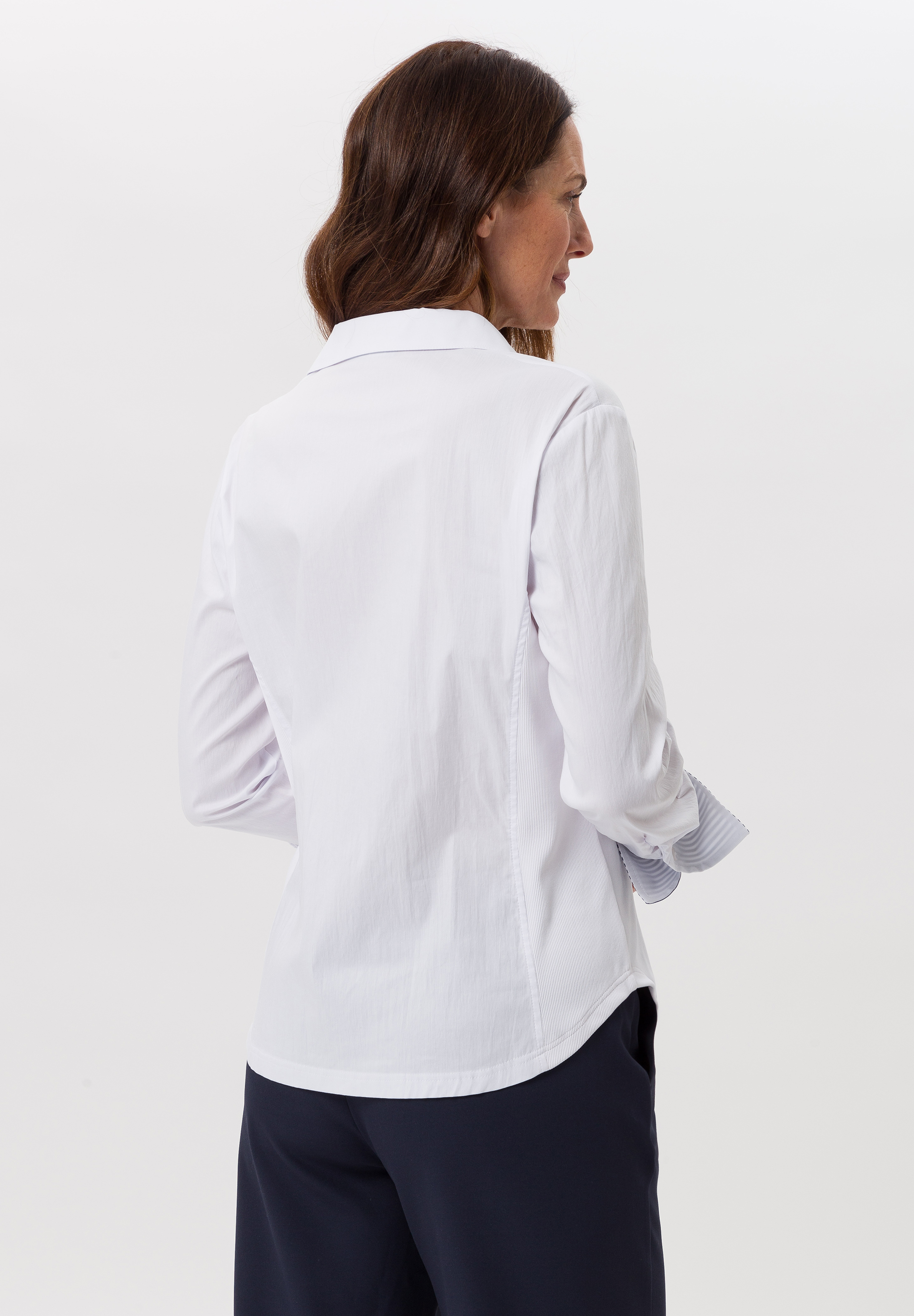 Long sleeve blouse with stylish contrasting details - Bild 2 Long sleeve blouse with stylish contrasting details - Bild 2