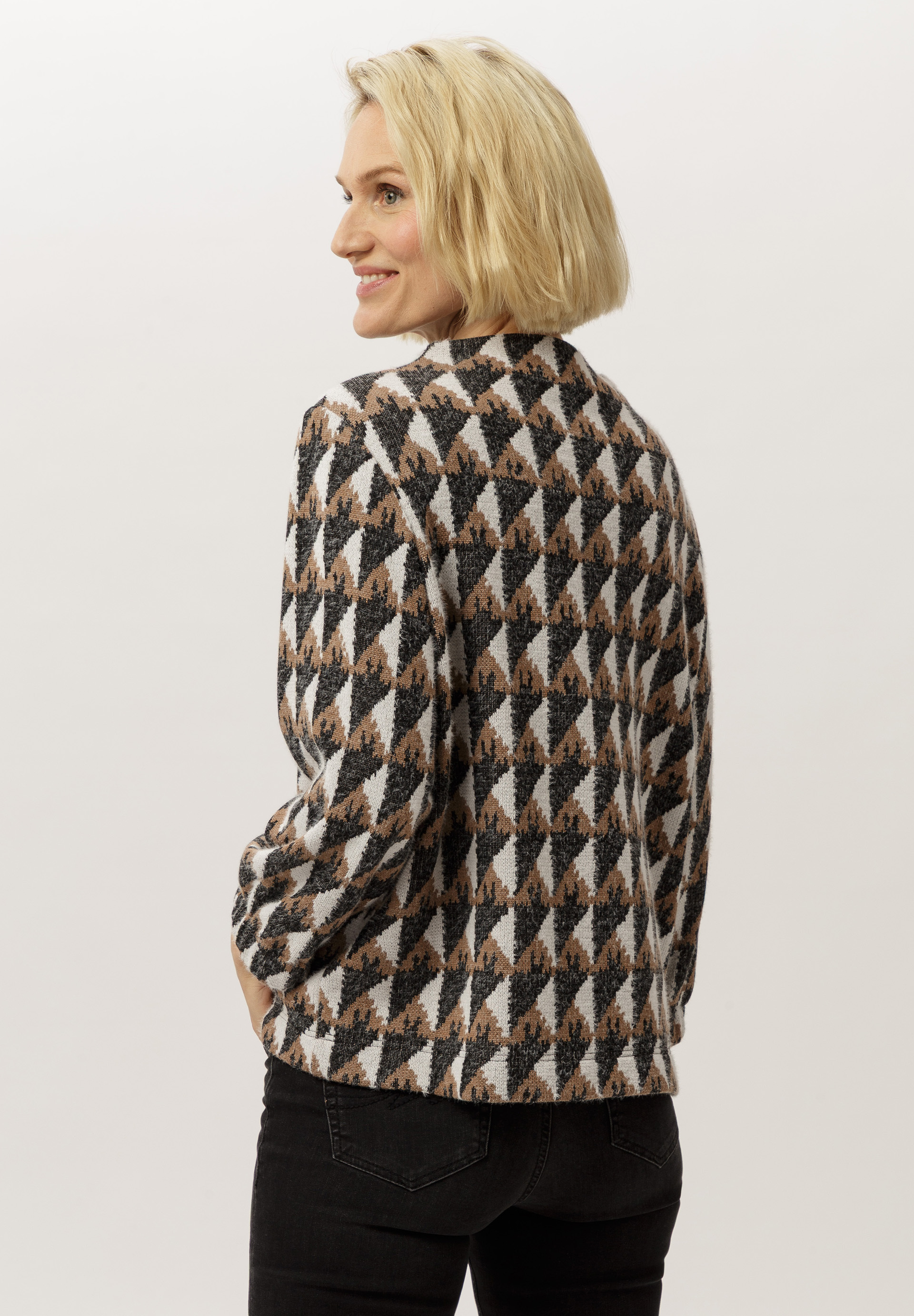 Pulli, Mantel, Erwachsener, Person, Frau