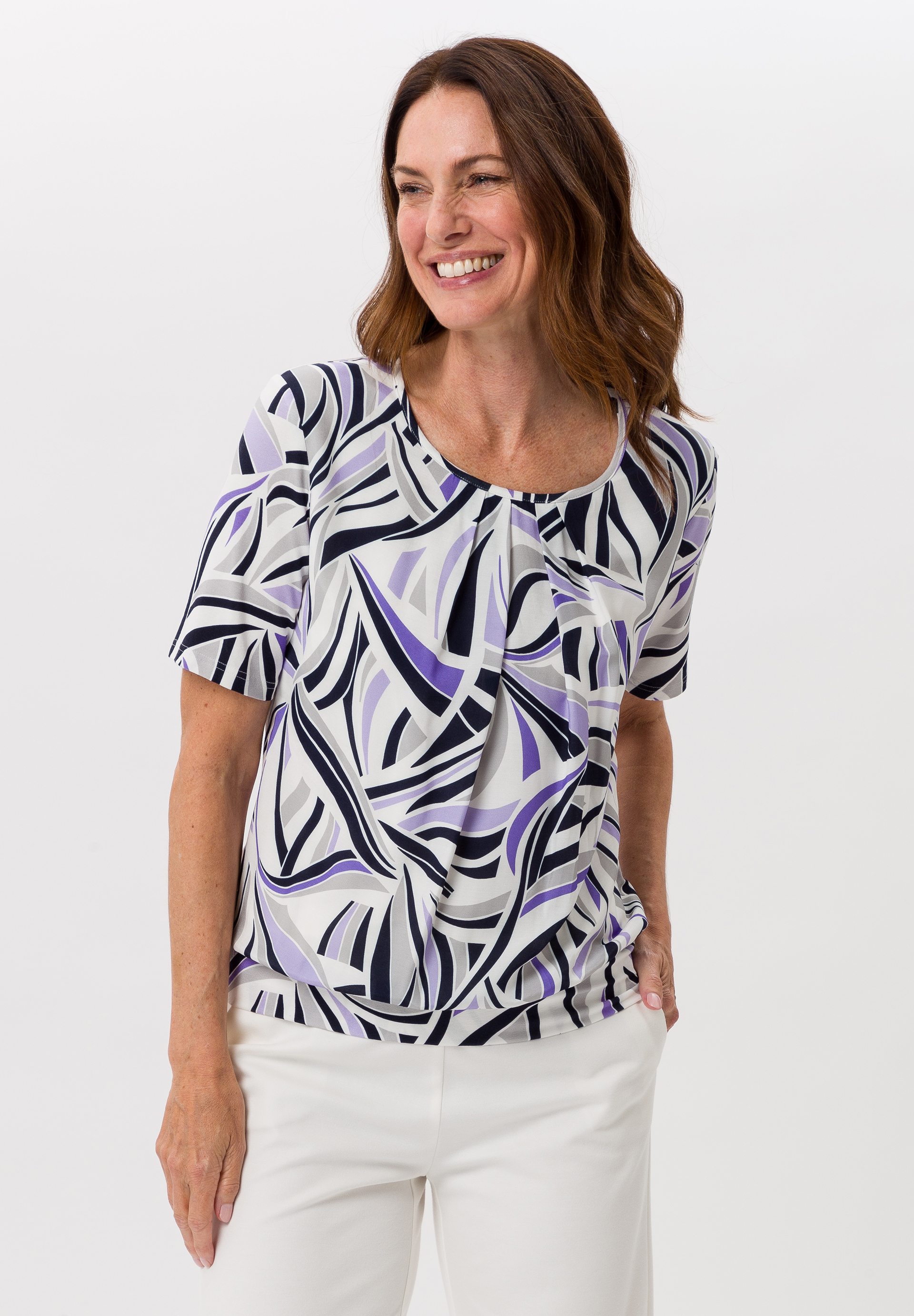 Blusenshirt aus Ecovero Viskose Blusenshirt aus Ecovero Viskose - Produktbild 1