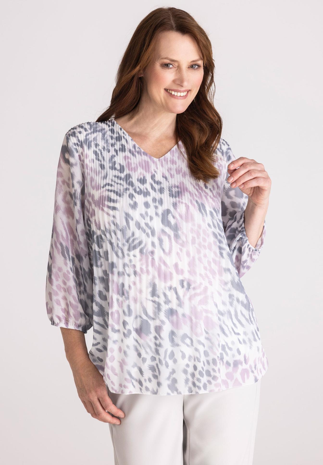 Bluse mit Plissee-Struktur - Produktbild 1