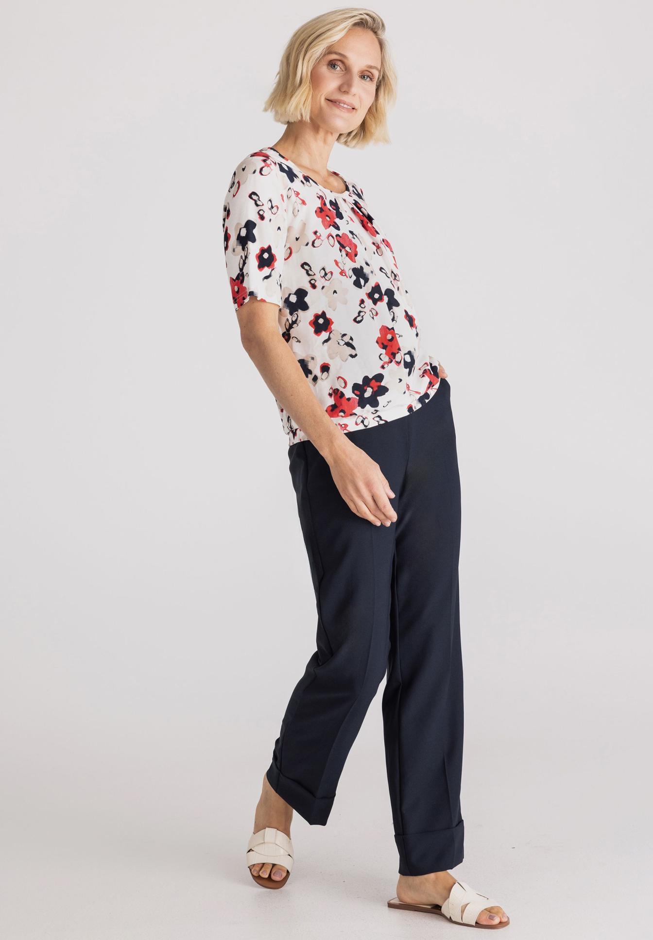 Blusenshirt mit sanfter Falte - Produktbild 2