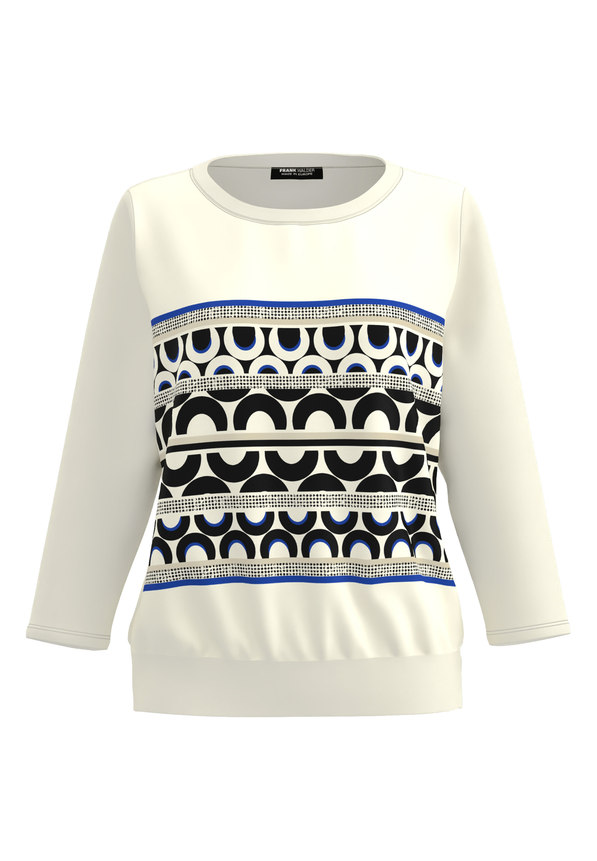 Shirt mit Retro-Muster - Produktbild 1