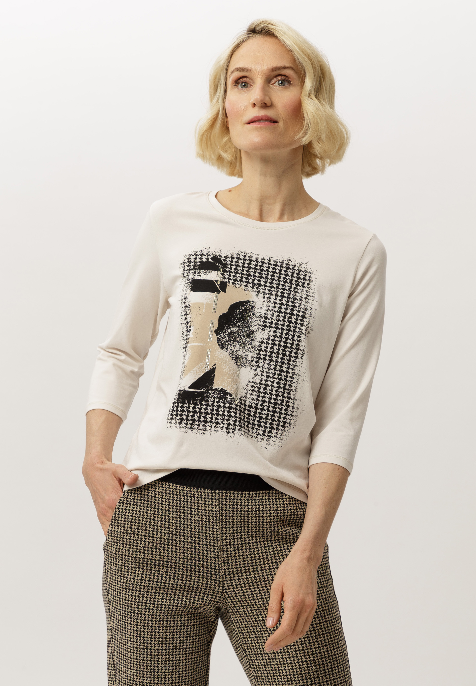 Shirt mit Placement-Print - Produktbild 1