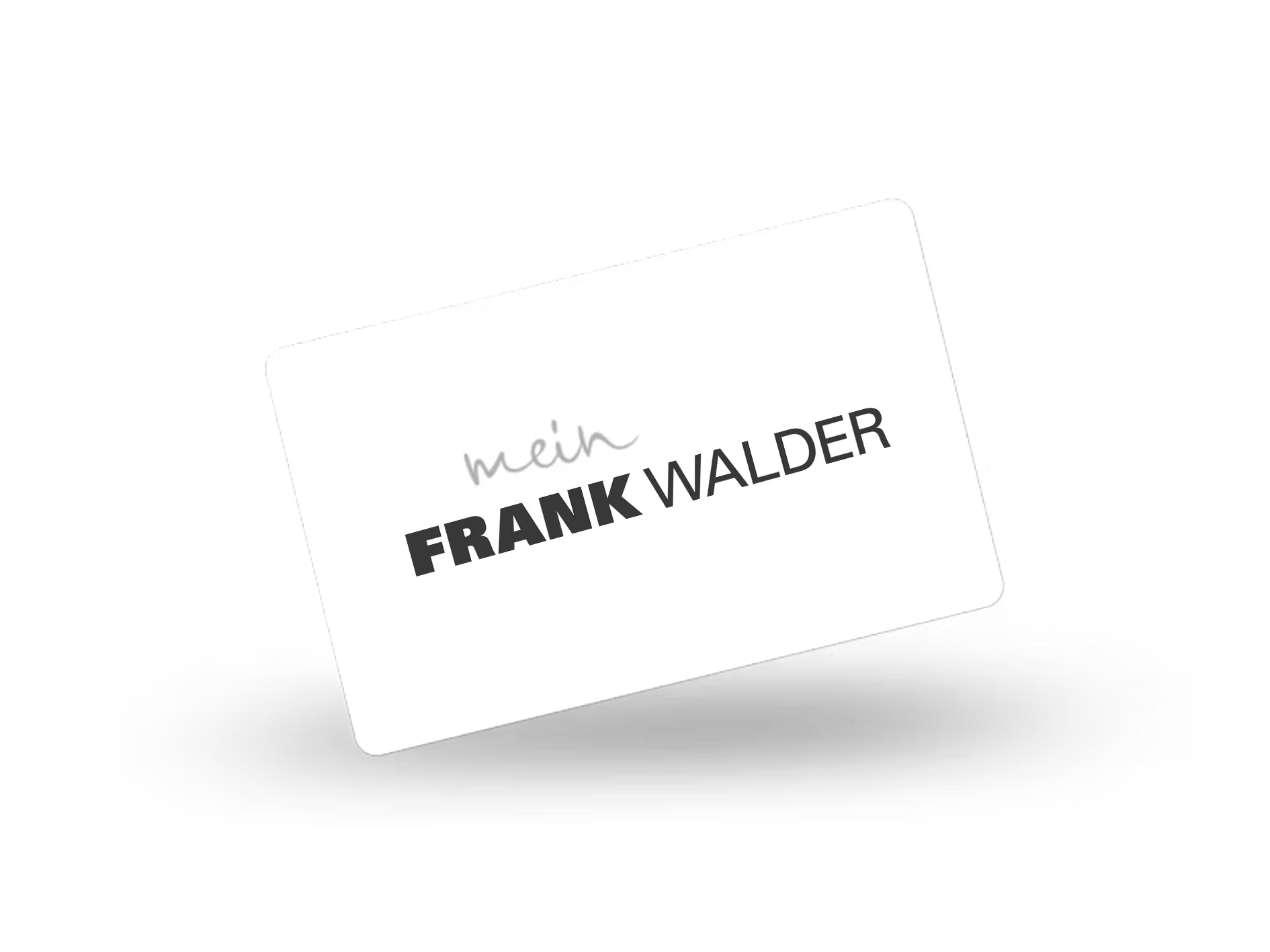 Bild einer FRANK WALDER Karte
