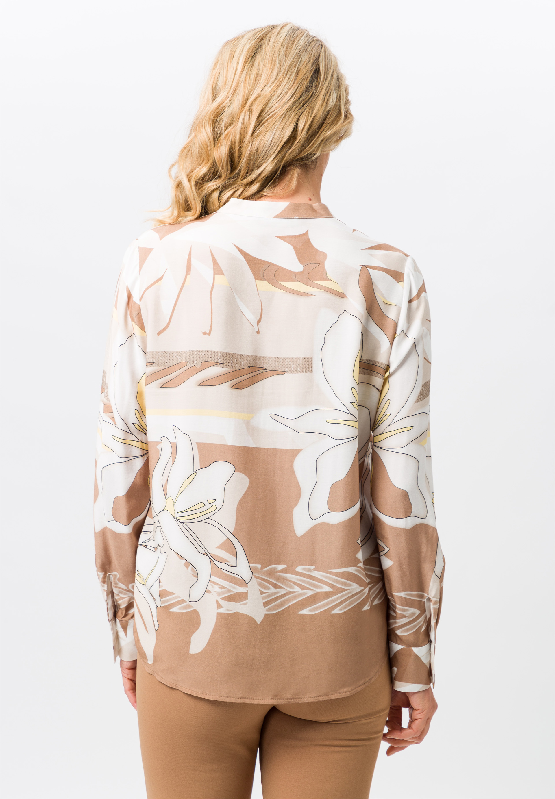 Bluse mit modernem Dessin - Bild 2