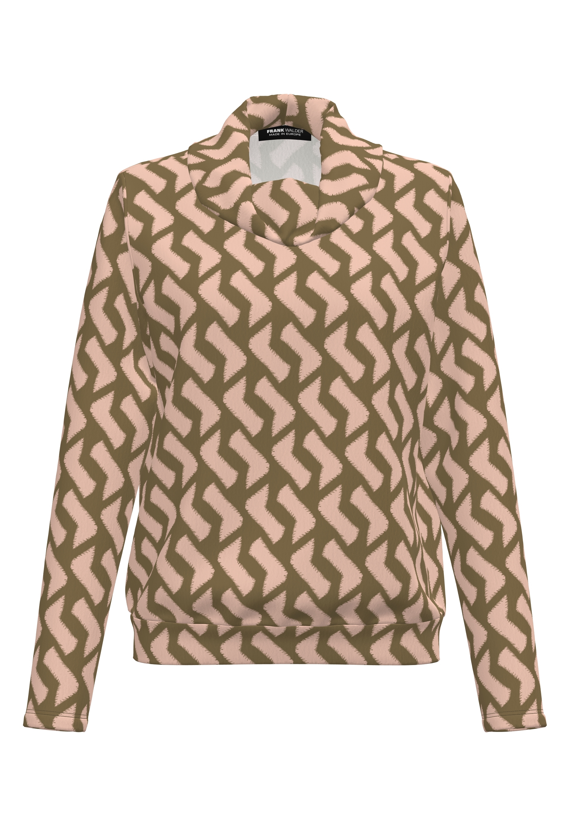 Shirt mit locker fallendem Rollkragen - Produktbild 1