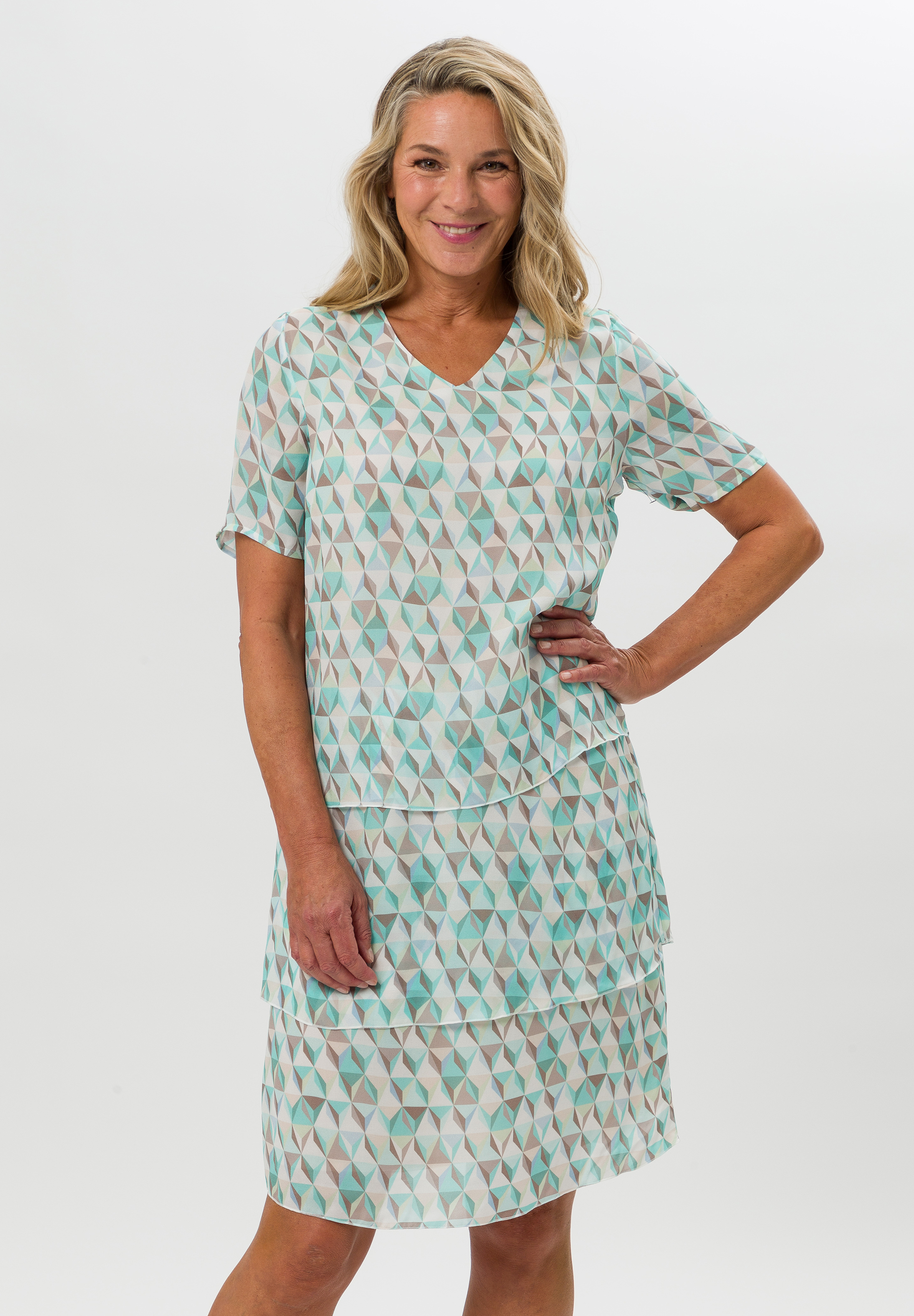Sommerkleid mit Stufen - Produktbild 1