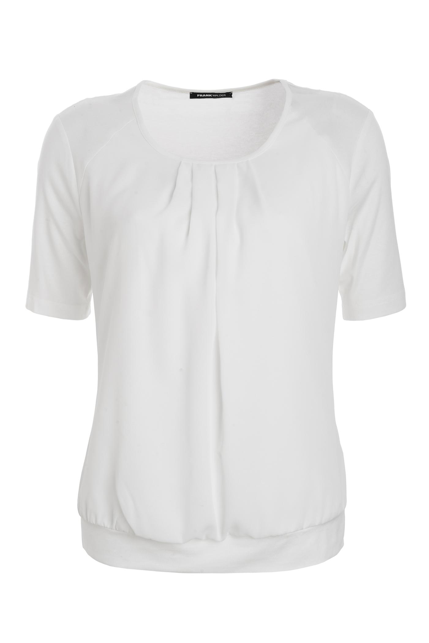 Blusenshirt mit leicht fallender Faltenpartie - Produktbild 1