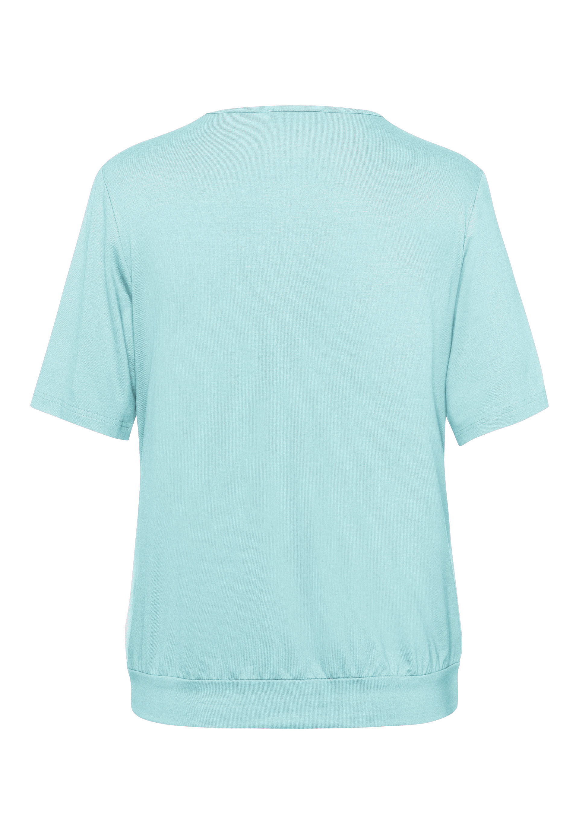 Blusenshirt im Materialmix - Bild 2