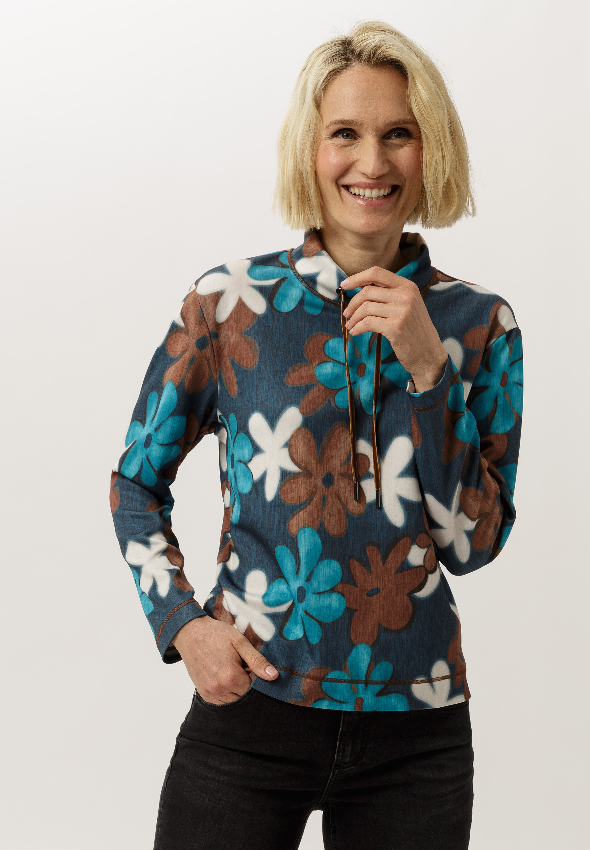 Bluse, Langarm, Erwachsener, Person, Frau