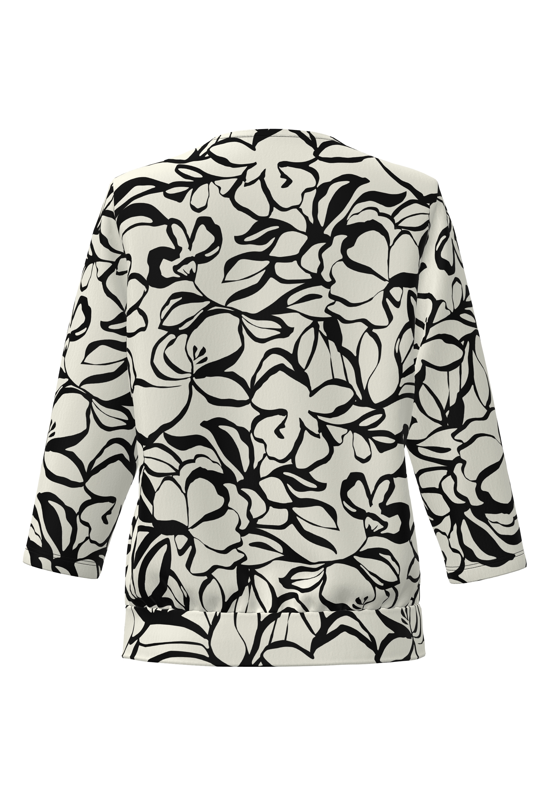 Blusenshirt mit Faltendetail im Vorderteil Blusenshirt mit Faltendetail im Vorderteil - Produktbild 2