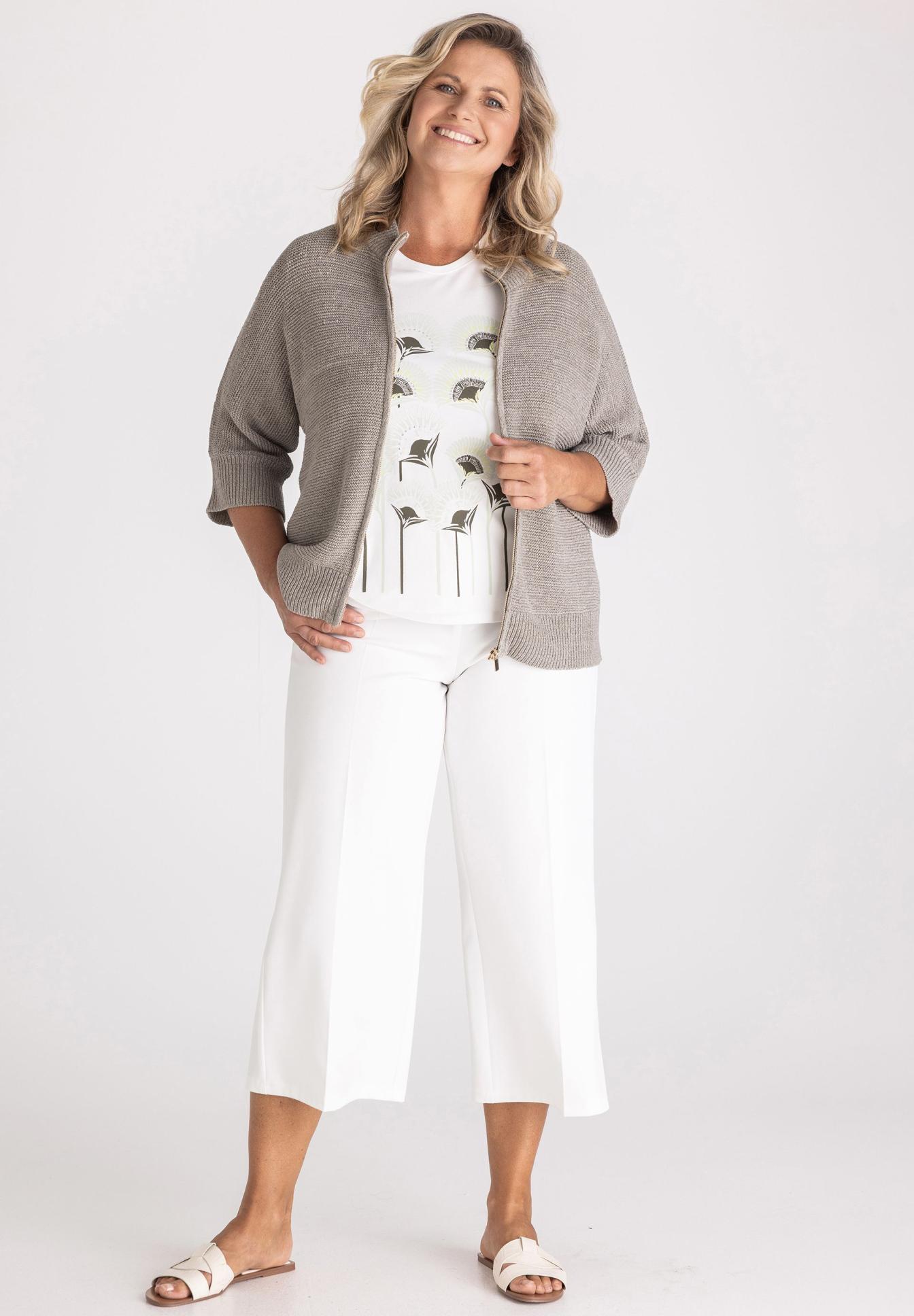 Strickjacke mit edlem Zipper - Produktbild 2