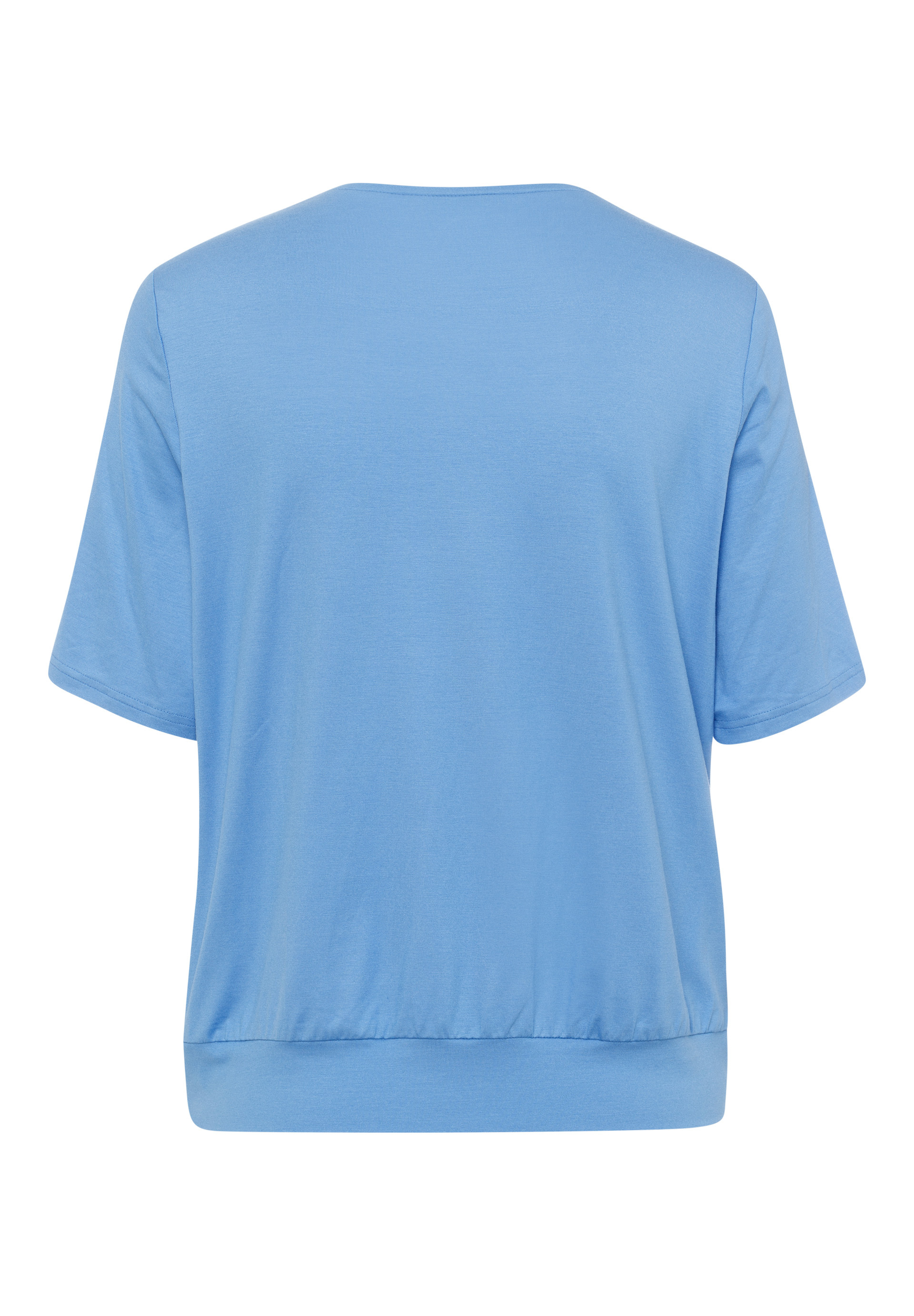 Blusenshirt im Materialmix - Bild 2