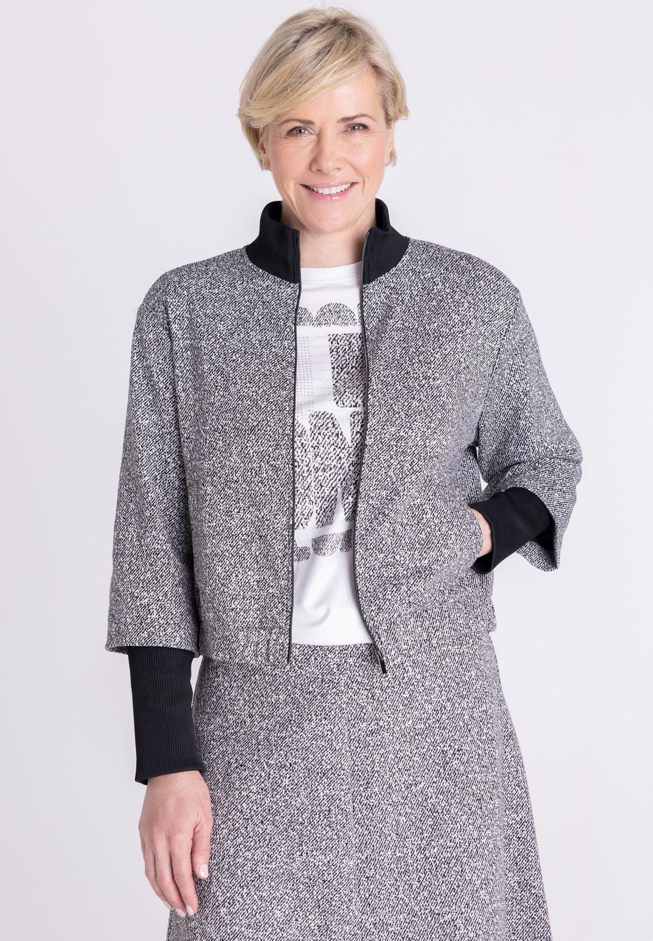 Leichtjacke mit Rippbündchen - Produktbild 1