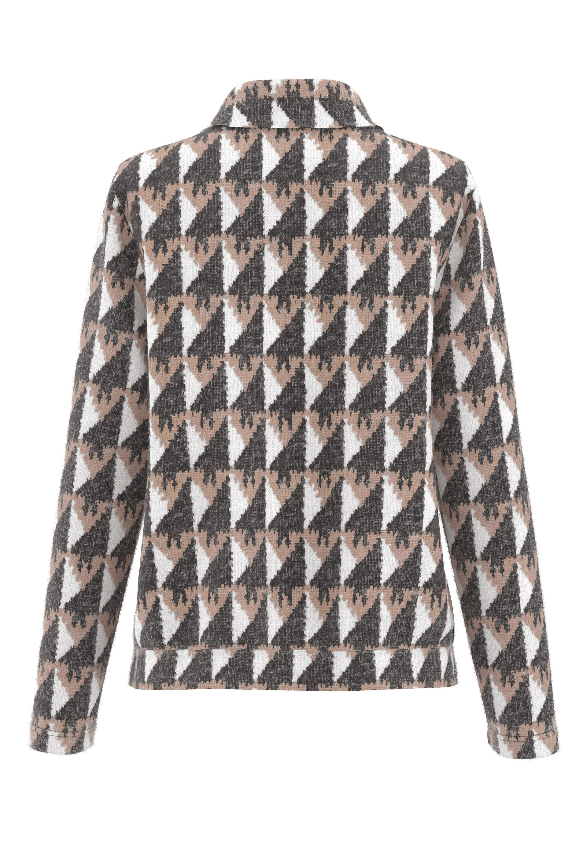 Strickblouson in Jaquard-Dessin - Produktbild 2