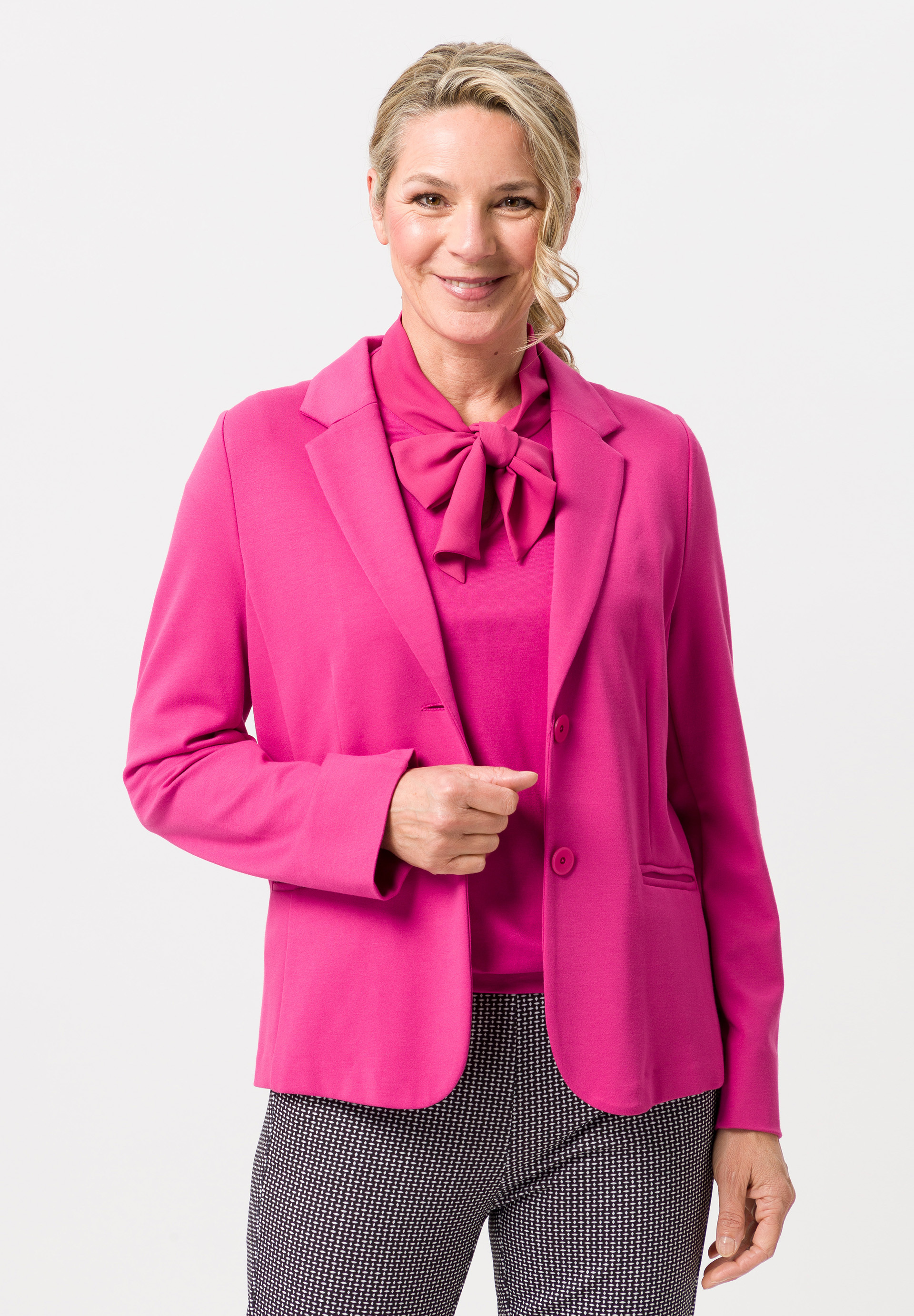 Blazer aus softem Jeresy - Bild 1 Blazer aus softem Jeresy - Bild 1