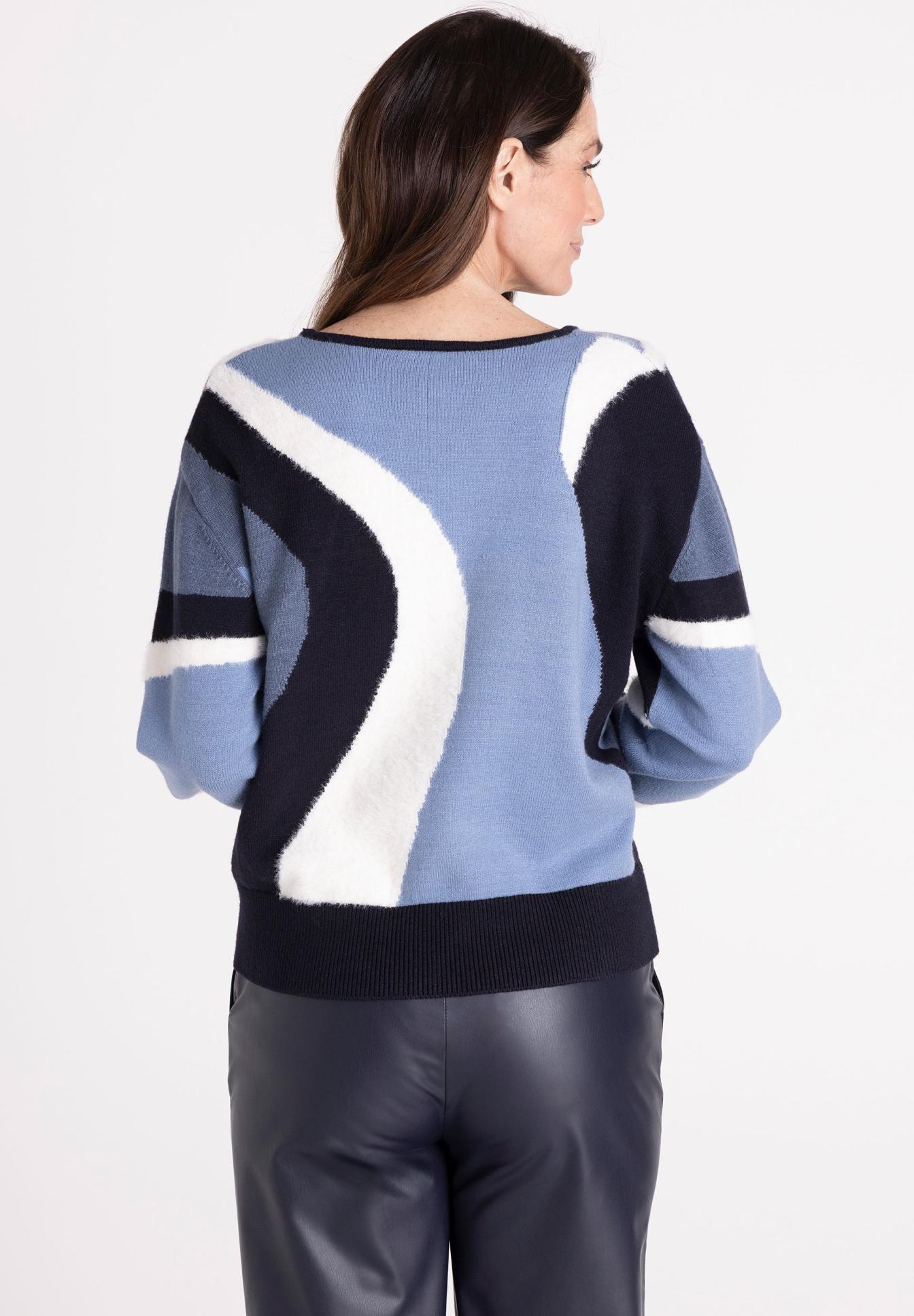 Pullover, Pullover, Strickware, Muster, Mehrfarbig, Pullover, Strickpullover, Kunstfaser, Oversized, Rauten/Graphik Muster, Pullover, Strickpullover, Blau, Kunstprint, Oversize, Pullover, Kunstfaser, Rundhalsausschnitt, Blau, Muster