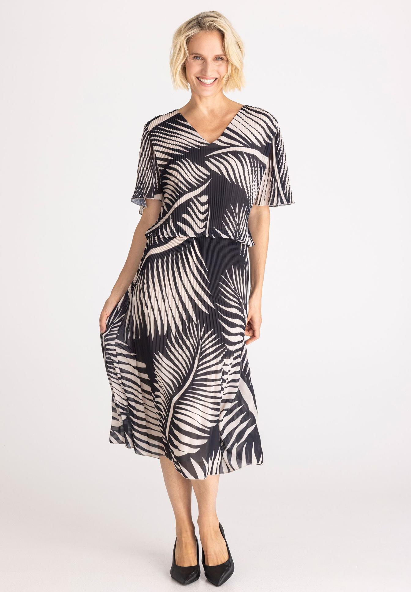 Kleid mit Plissee-Struktur - Produktbild 1