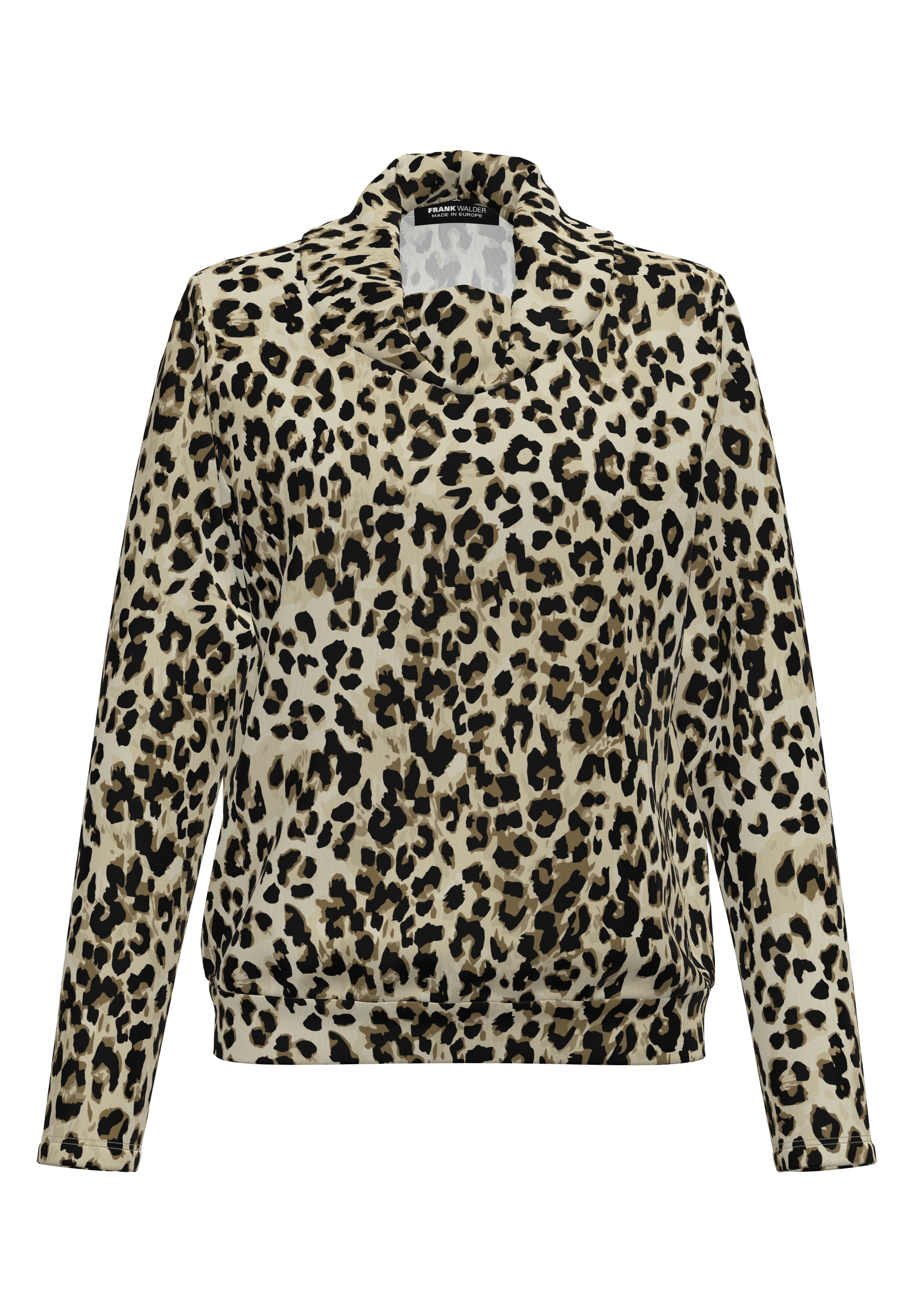 Shirt mit locker fallendem Rollkragen - Bild 1 Langarm, Pullover, Mantel, Jacke, Sweatshirt, Langarm, Pullover, Mantel, Jacke, Sweatshirt, Langarm, Pullover, Mantel, Jacke, Sweatshirt