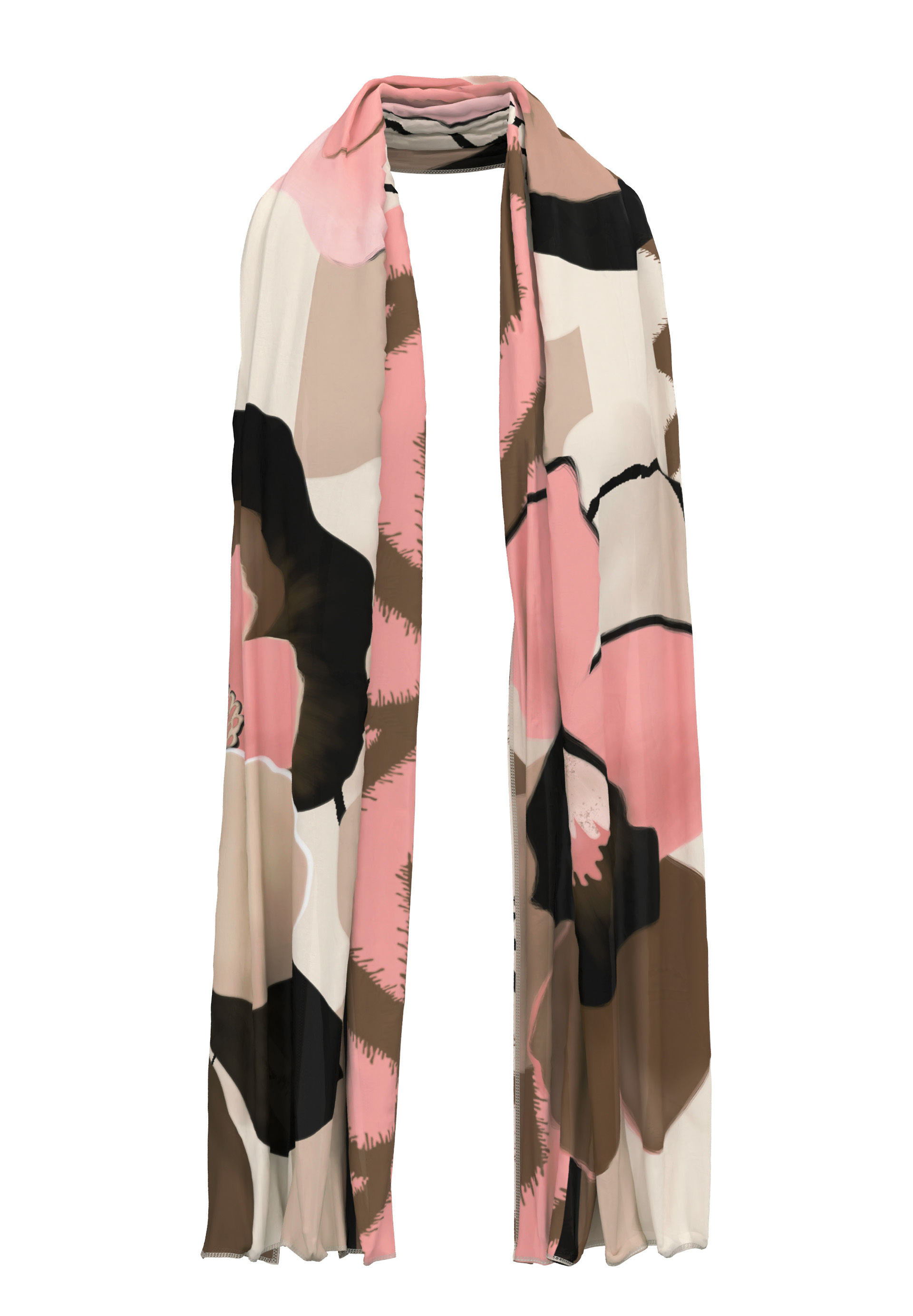 Fabric in a delicate gradient print Fabric in a delicate gradient print - Product Image 2