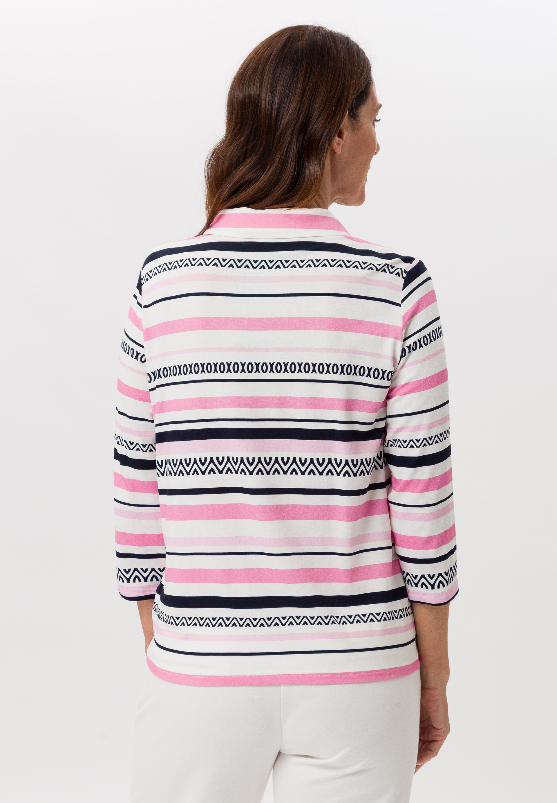 Polo-Shirt mit sportivem Zipper - Bild 2